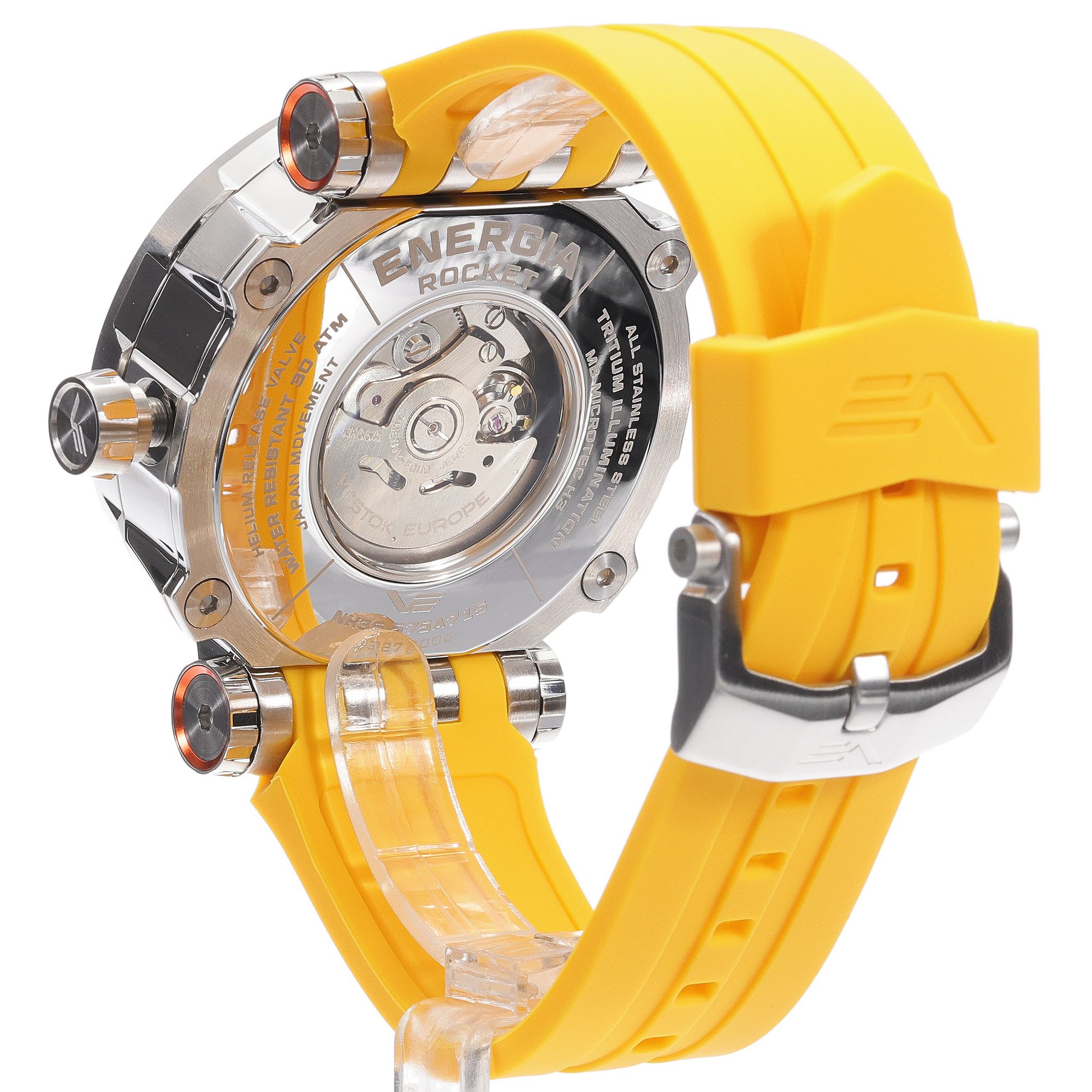 Vostok Europe NH35A-575A715SY męski zegarek Energia Rocket pasek