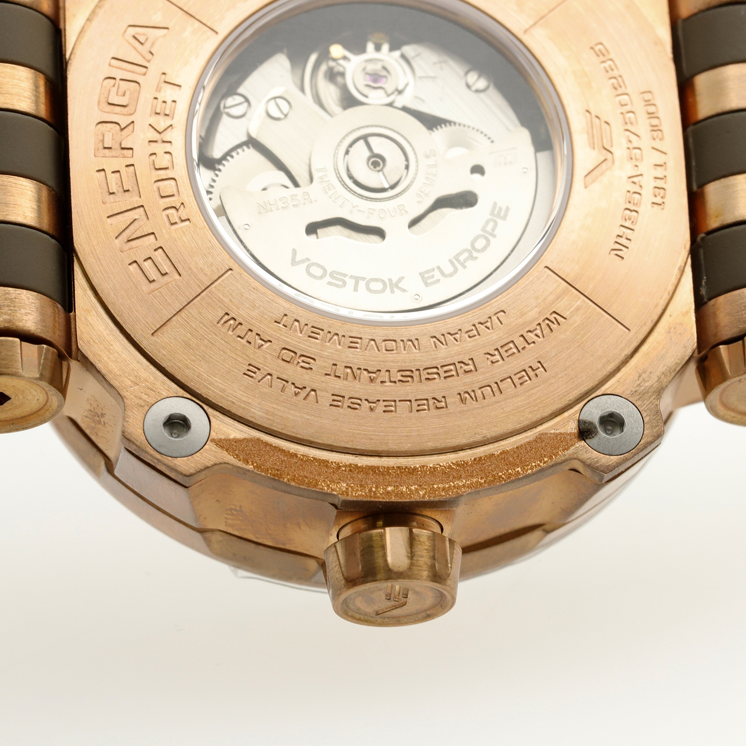 Vostok Europe NH35A-575O285-POWYSTAWOWY zegarek męski Energia Rocket - miniatura 2