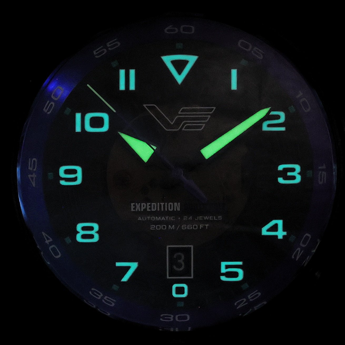 Vostok Europe NH35A-592C760 zegarek męski Expedition czarny - miniatura 5