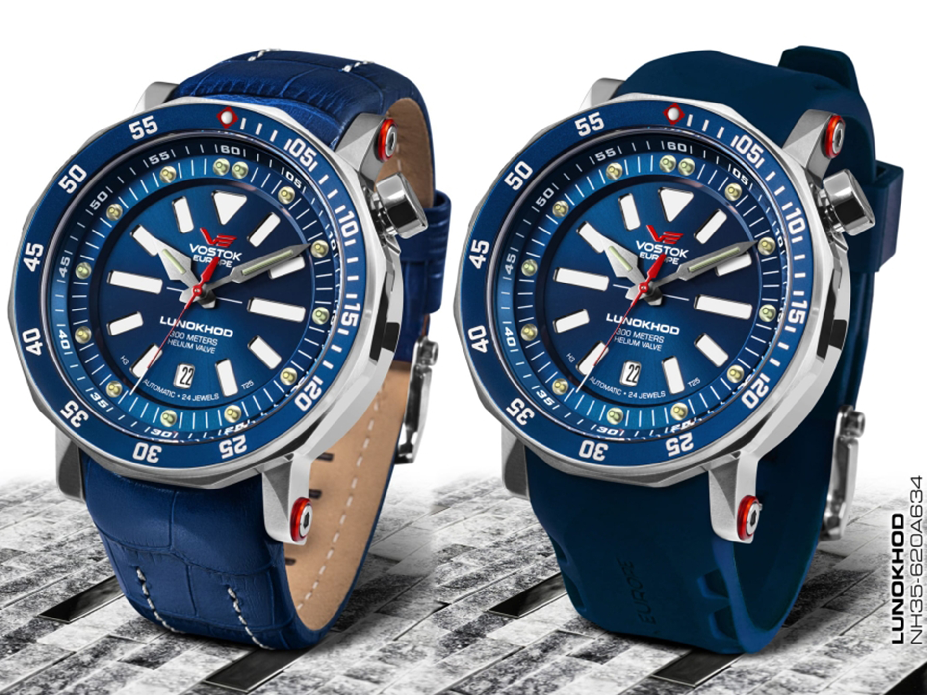 Vostok Europe NH35A-620A634 zegarek męski Lunokhod - miniatura 2