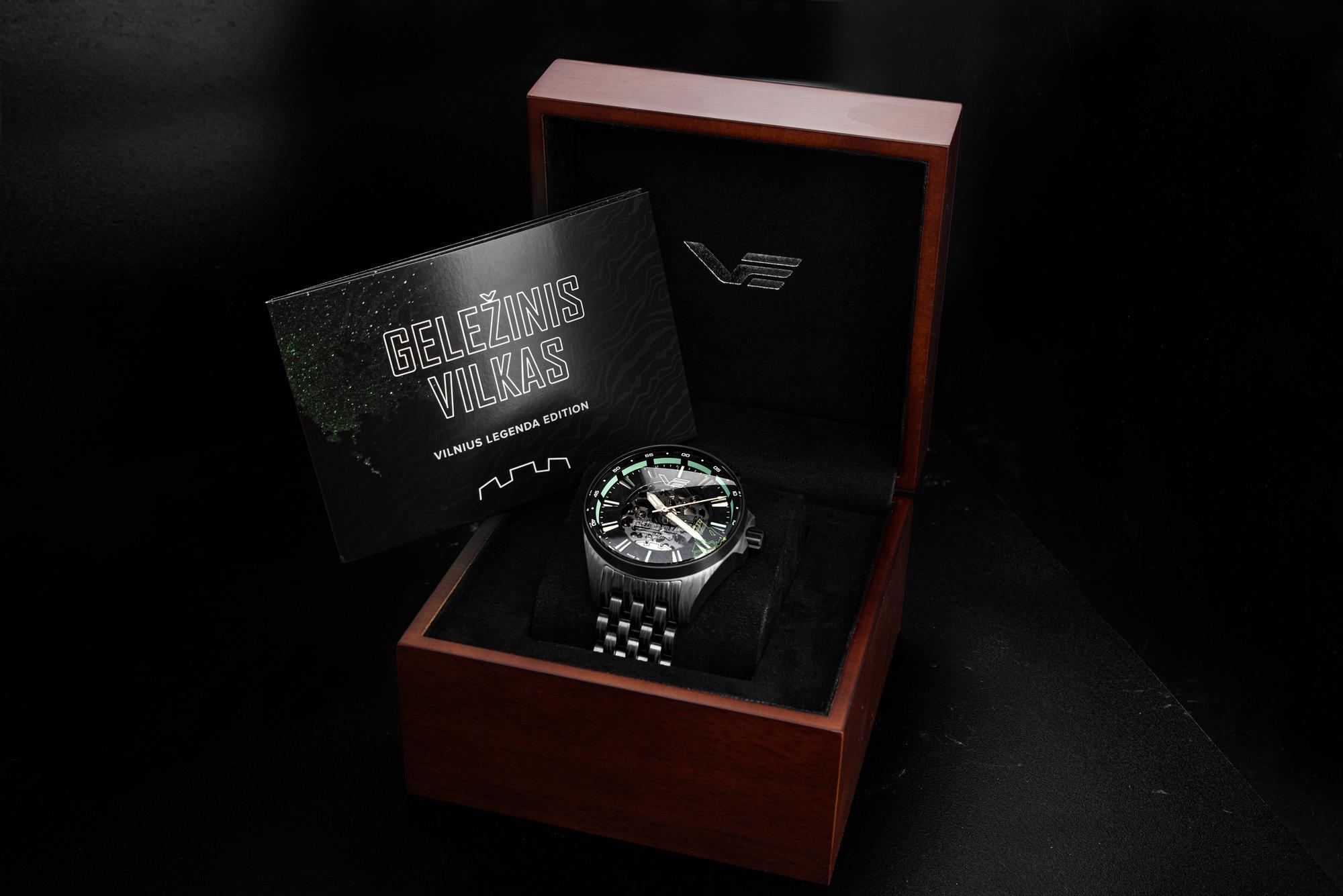 Vostok Europe NH72-326D777B N1 Rocket Gelezinis Vilkas Skeleton Automatic Limited Edition 2026 zegarek męski mineralne utwardzane - miniatura 8