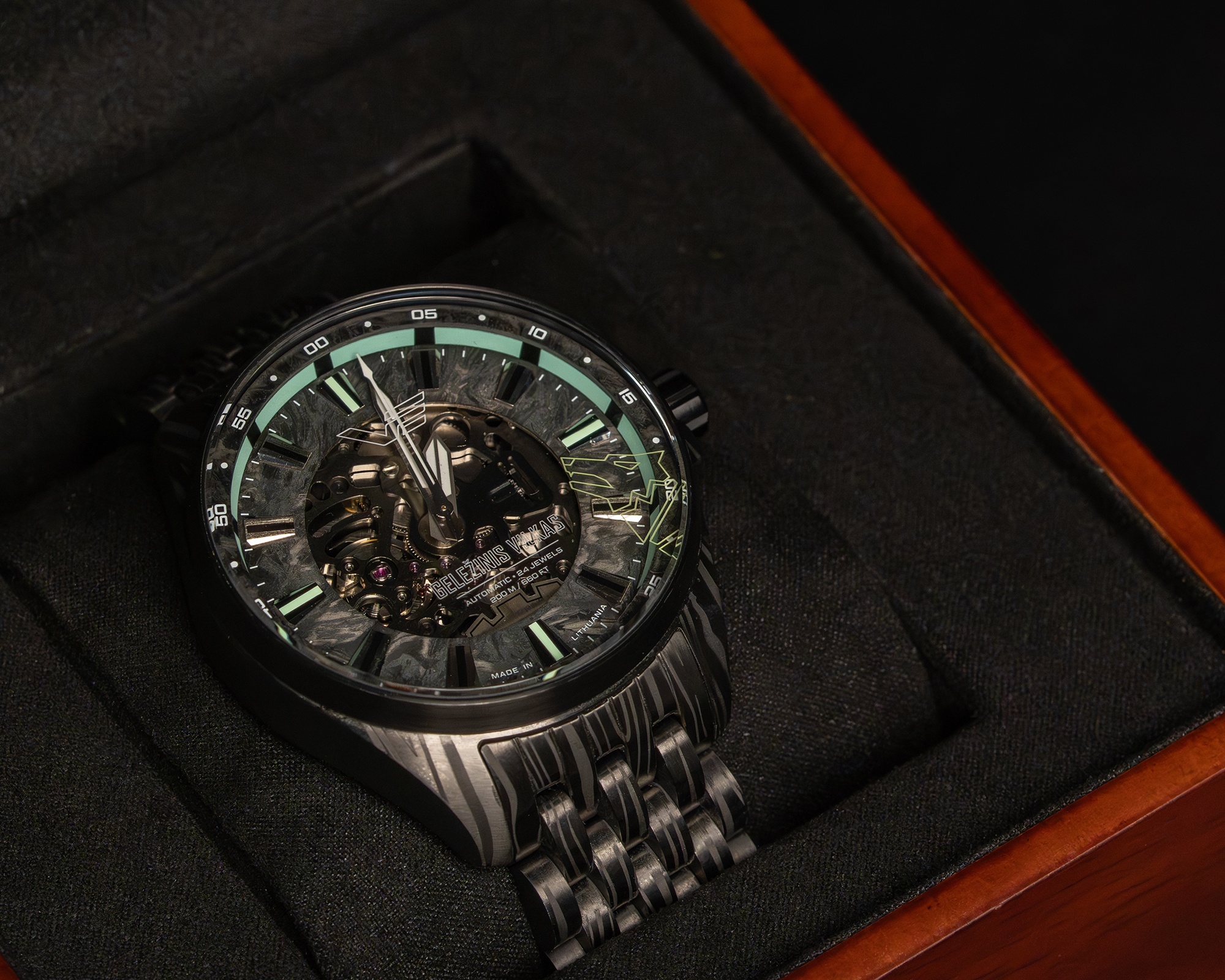 Vostok Europe NH72-326D777B zegarek europejskie N1 Rocket - miniatura 13