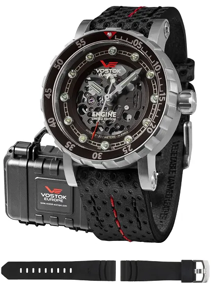 Vostok Europe NH72-571A646 Engine Engine Skeleton Limited Edition Automatic