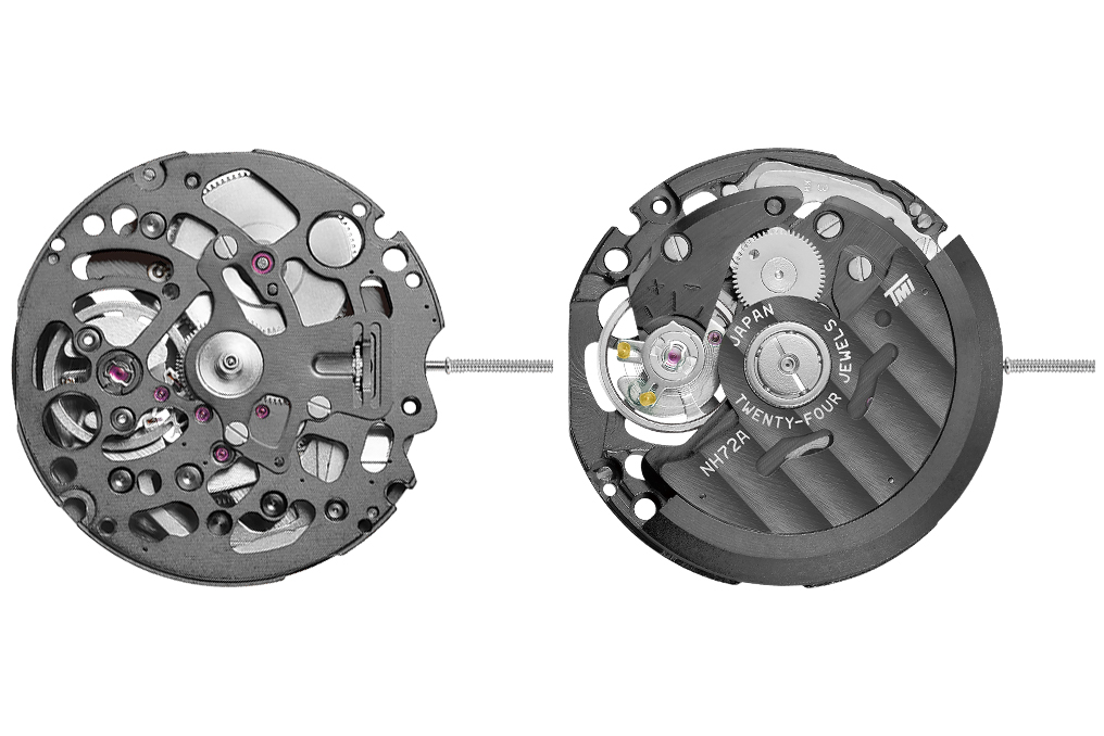 Vostok Europe NH72-571A646 zegarek srebrny klasyczny Engine pasek