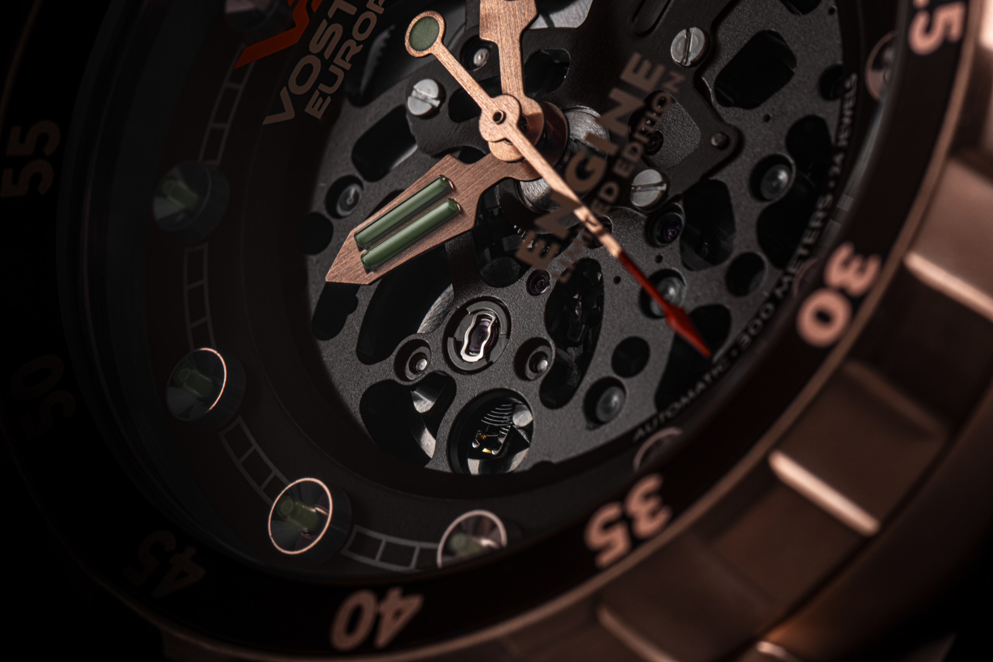Vostok Europe NH72-571B648B męski zegarek Engine bransoleta - miniatura 3