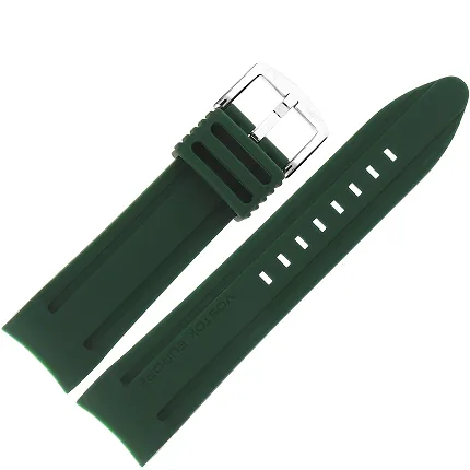 Vostok Europe Pasek Batiscafos - Silikon A770 zielony z błyszczącą kl - zdjęcie 1