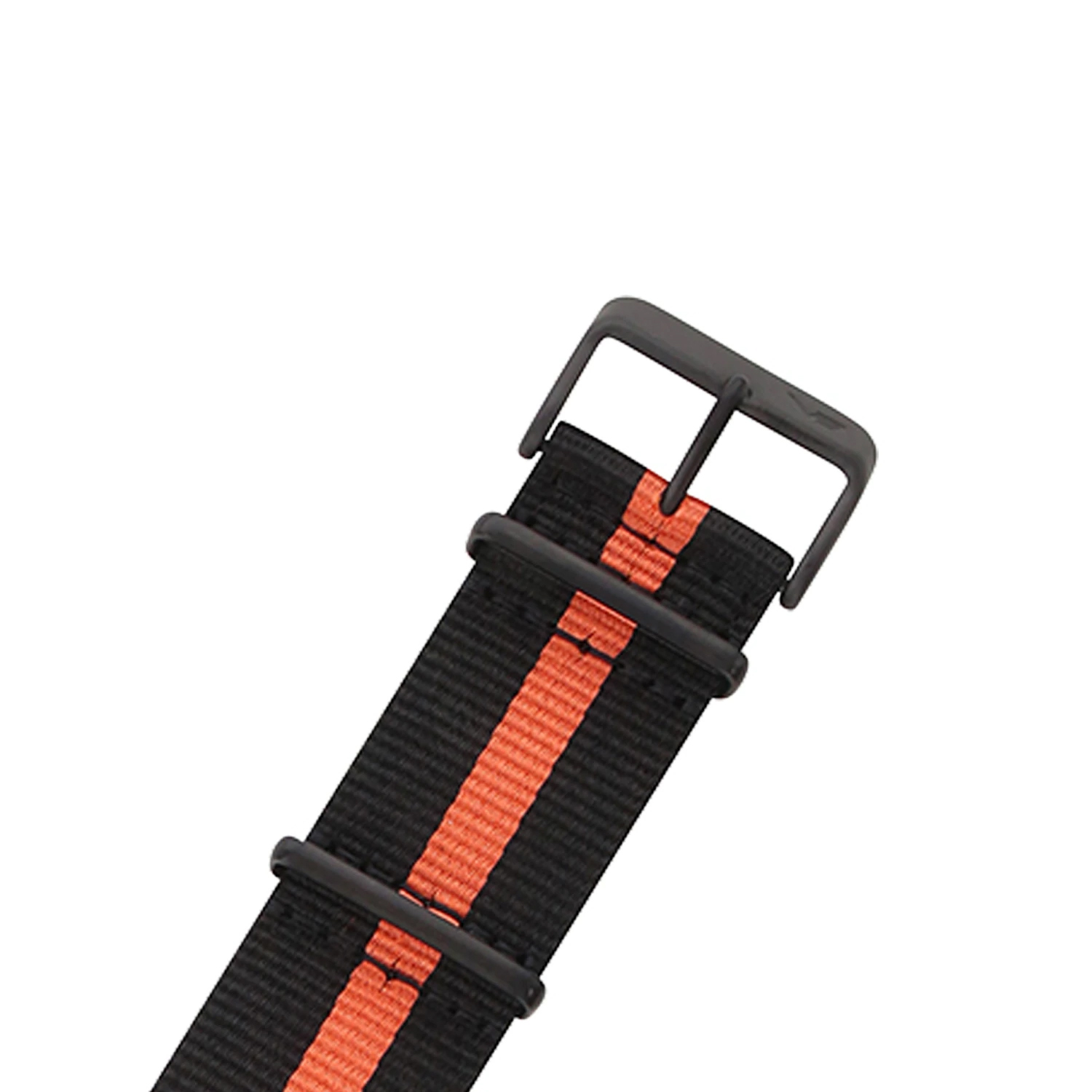 Vostok Europe Pasek Expedition - Nylon (4197) czarny z pomarańczowym śr. czarna kl. pasek do zegarka - miniatura 4