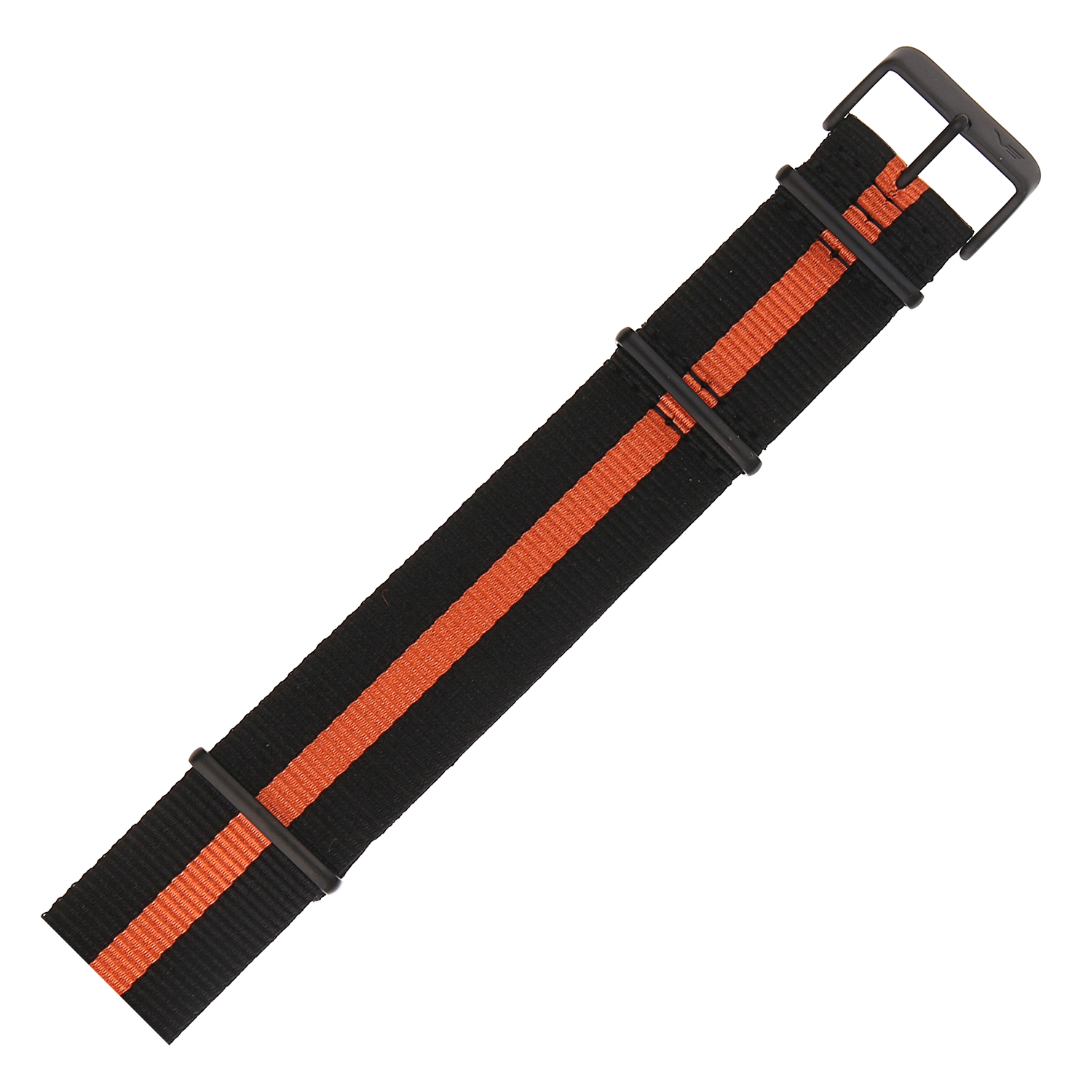 Vostok Europe Pasek Expedition - Nylon (4197) czarny z pomarańczowym śr. czarna kl. pasek do zegarka - miniatura 3