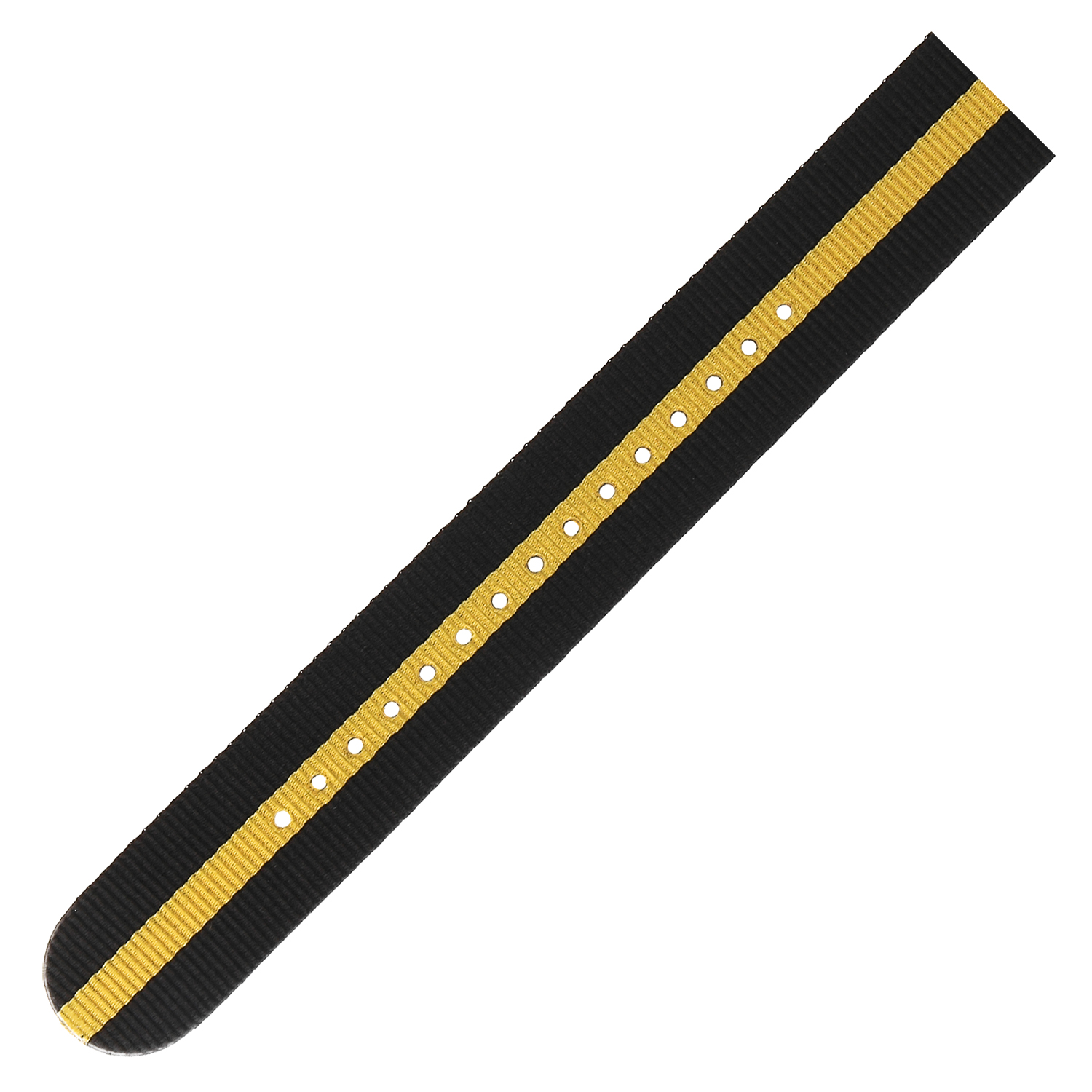 Vostok Europe Pasek Expedition - Nylon (5196) czarny z żółtym śr. matowa kl. pasek do zegarka - miniatura 2