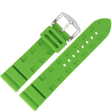 Vostok Europe Pasek Expedition - Silikon A733 seledynowy stalowa kl - zdjęcie 1