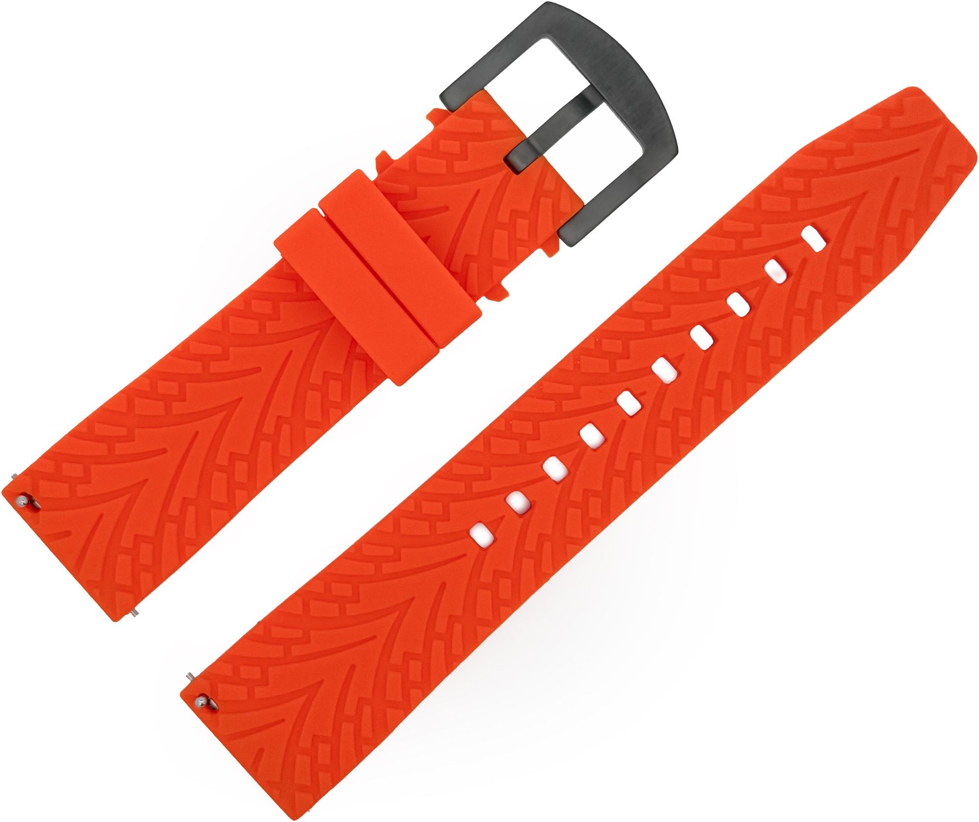  Vostok Europe Pasek Expedition - Silikon (D499) pomarańczowy szara kl. 