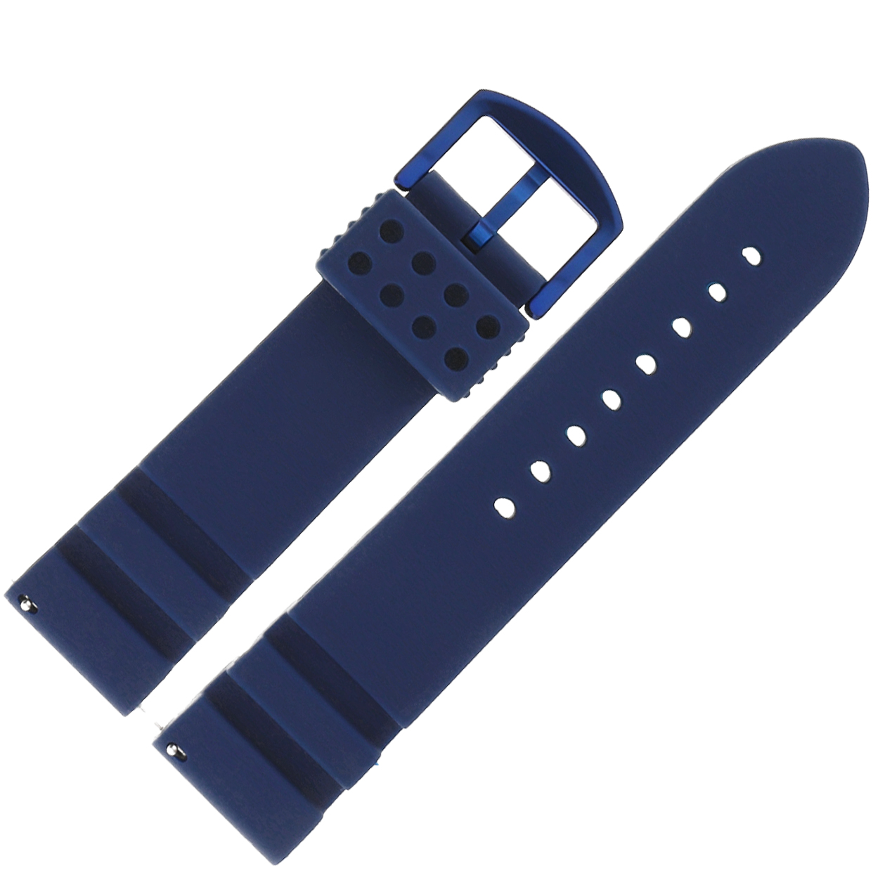 Vostok Europe Pasek Expedition - Silikon D734 niebieski niebieska kl pasek do zegarka - miniatura 2