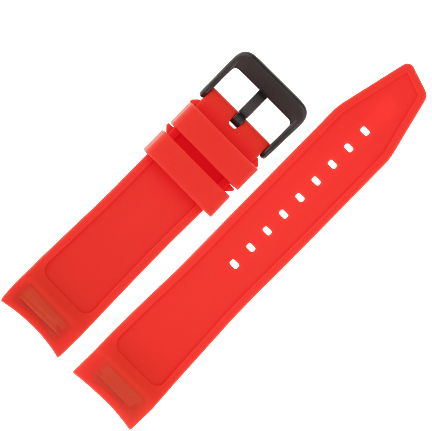 Vostok Europe Pasek Mriya II - Silikon 4250 czerwony czarna kl pasek do zegarka - miniatura 2