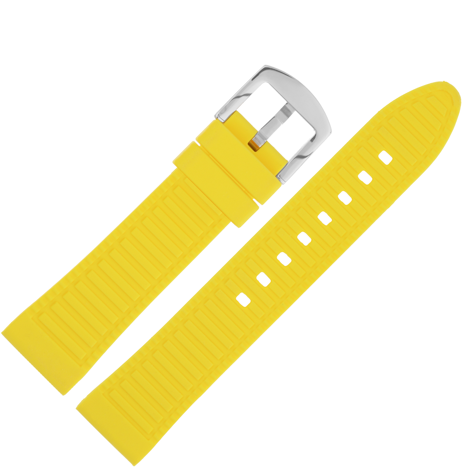 Vostok Europe Pasek Rocket N1 - Silikon 125 A747 żółty stalowa kl pasek do zegarka Expedition - miniatura 2