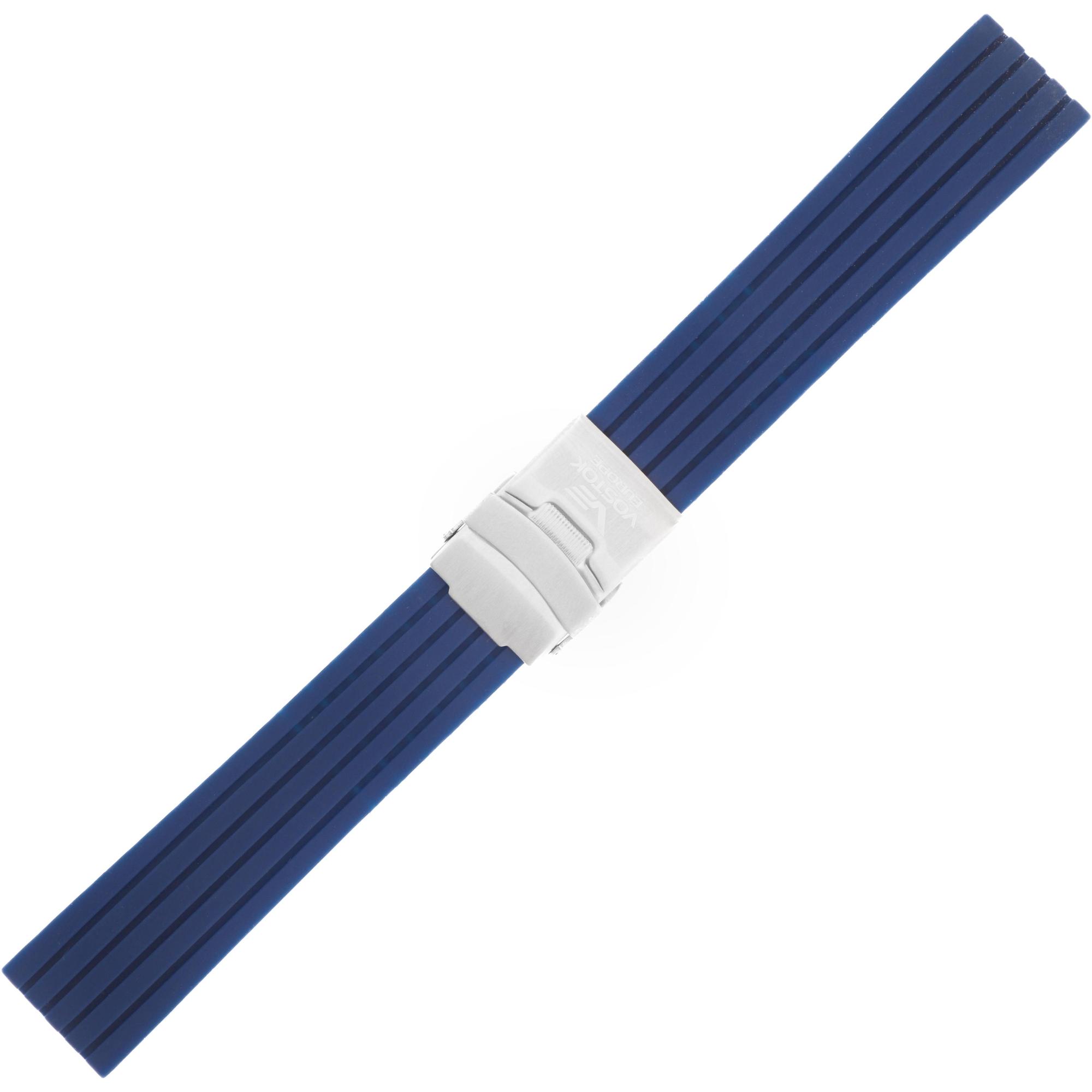  Vostok Europe Pasek Silikon VE - 20 mm niebieski 