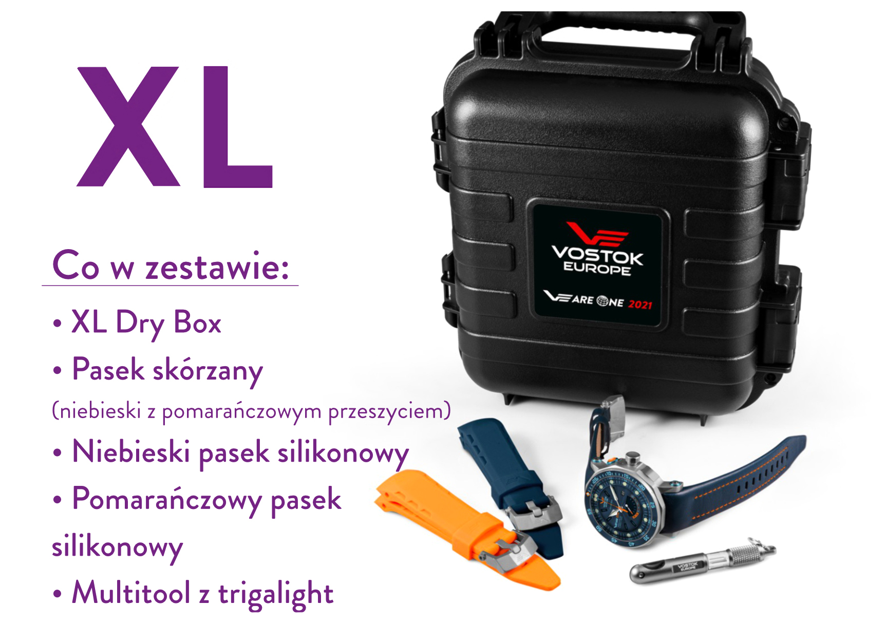 Vostok Europe PX84-620H658 zestaw XL zegarek męski Special Editions - miniatura 2