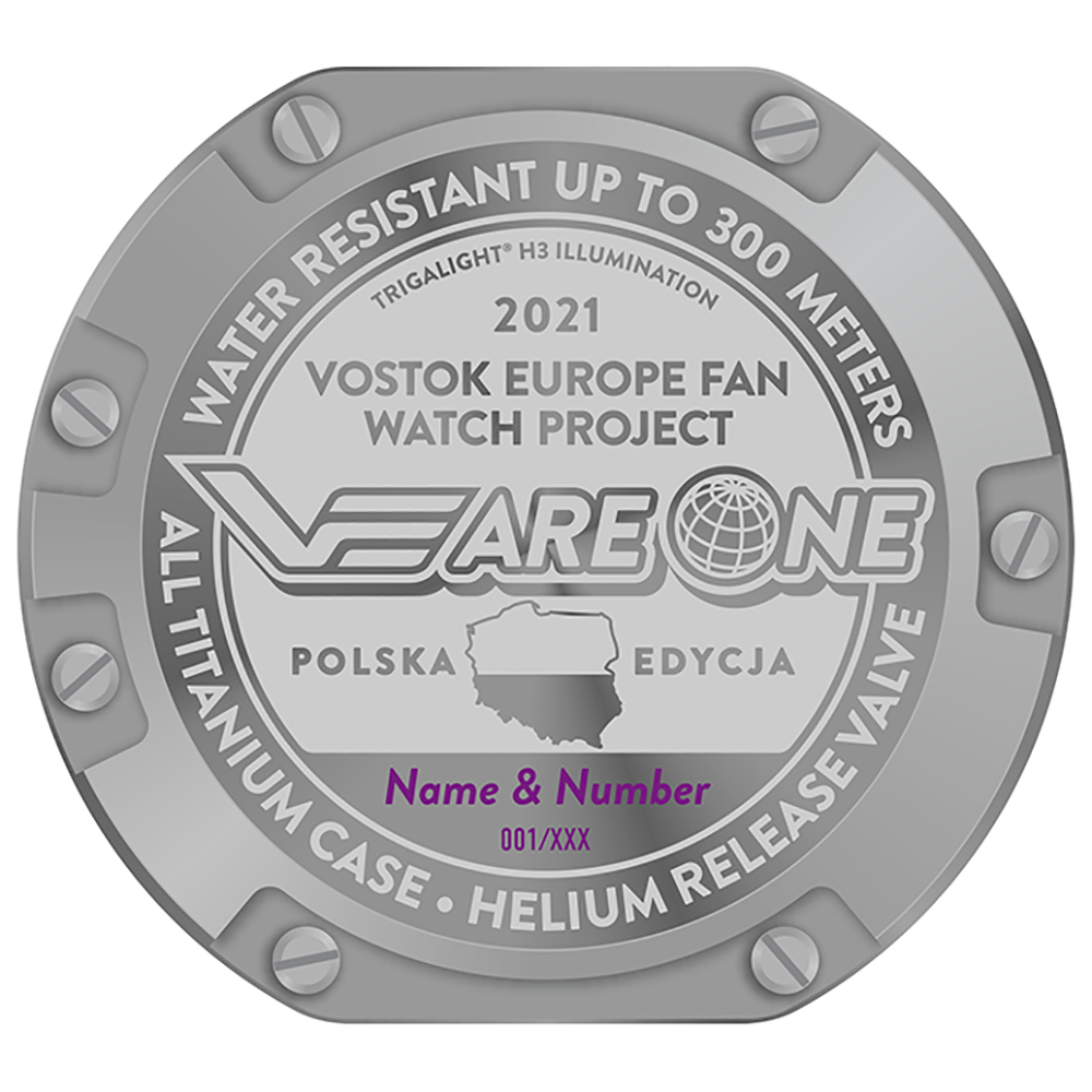 Vostok Europe PX84-620H659 męski zegarek Special Editions