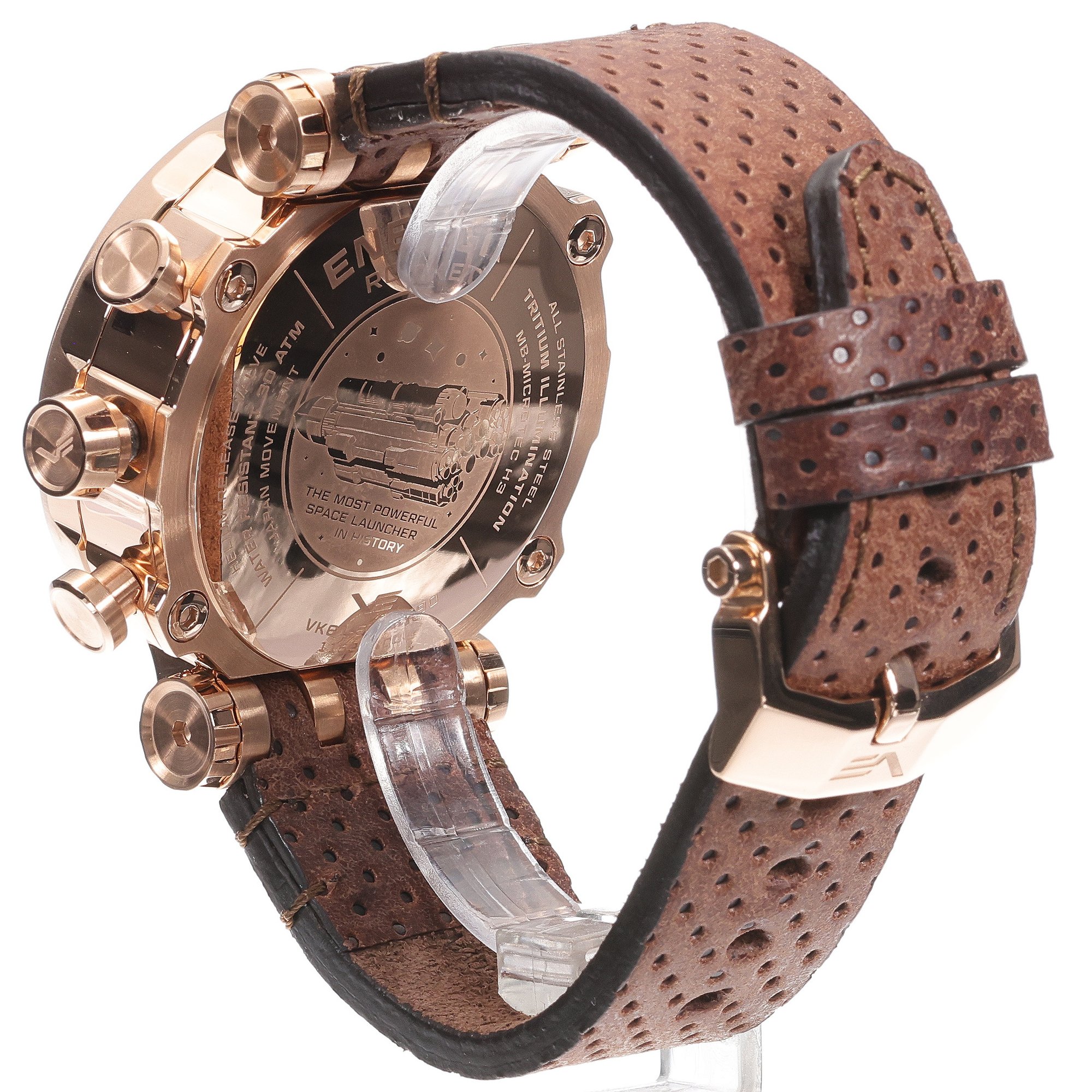 Vostok Europe VK61-575B590 Energia Chrono Line zegarek sportowy Energia Rocket
