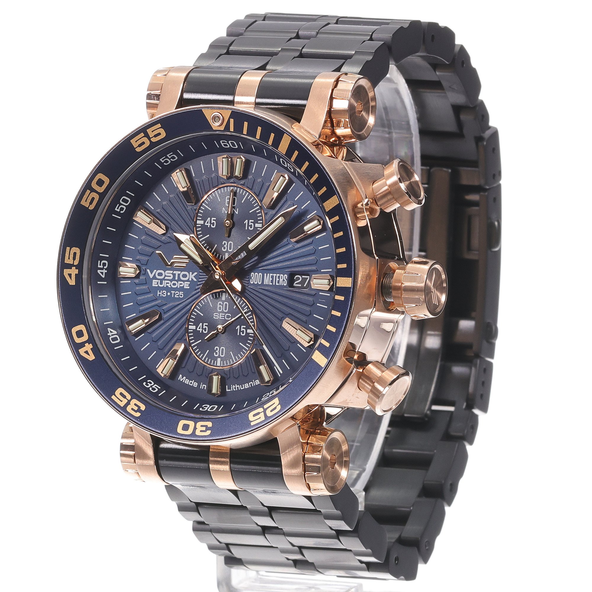 Vostok Europe VK61-575B590BB zegarek sportowy Energia Rocket - miniatura 2