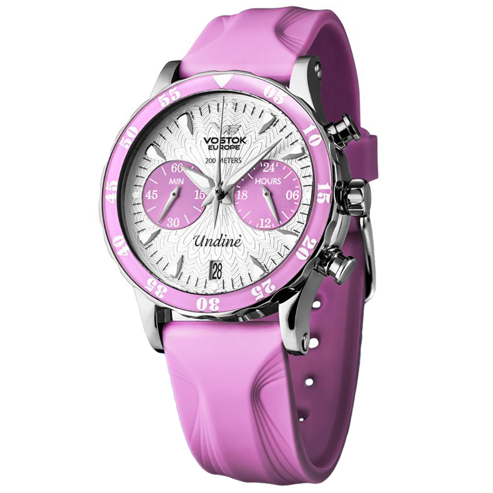 Vostok Europe VK64-515A525B zegarek damski Undine - miniatura 10