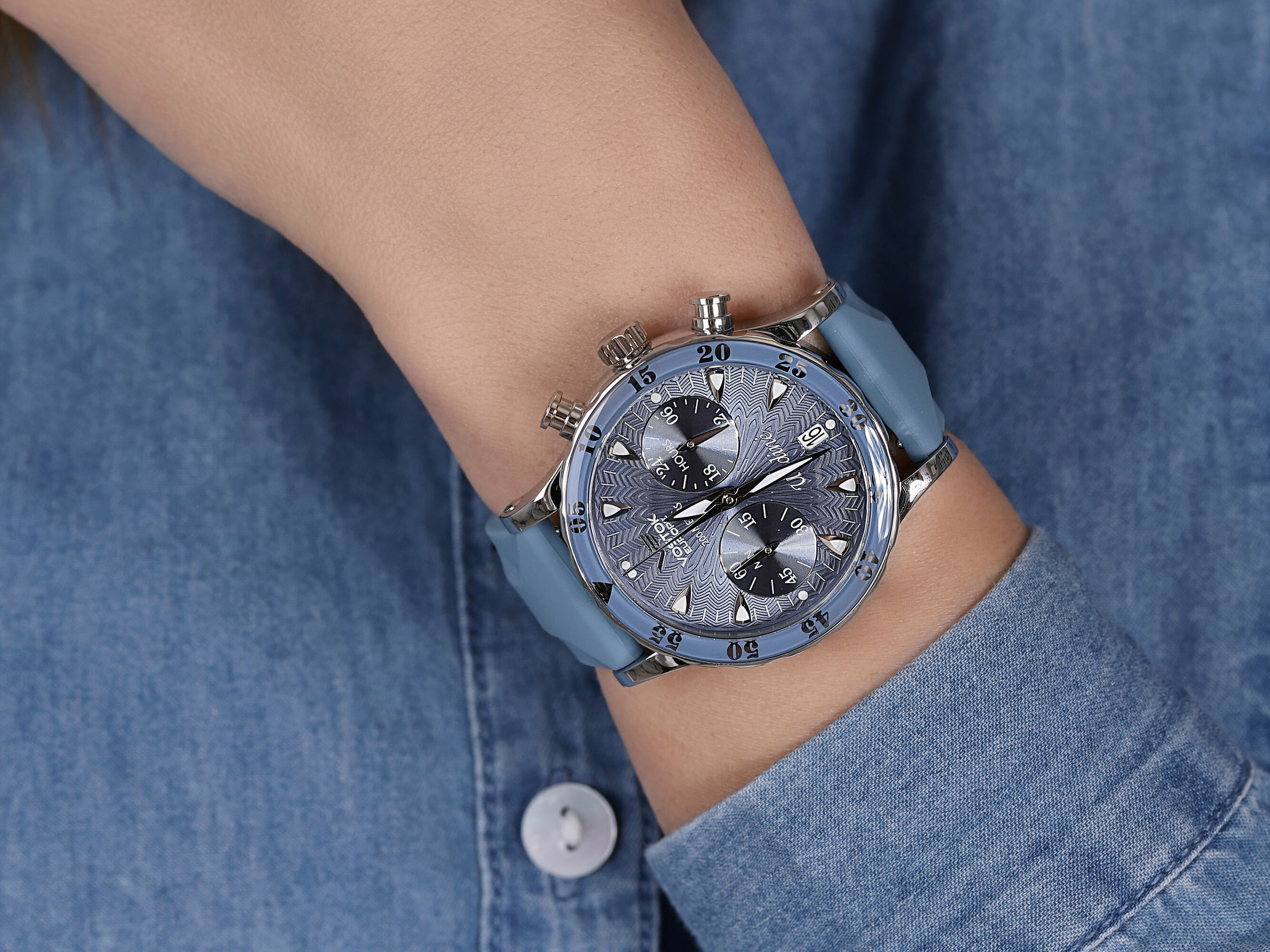 Vostok Europe VK64-515A526B Undine Chrono zegarek sportowy Undine - miniatura 6