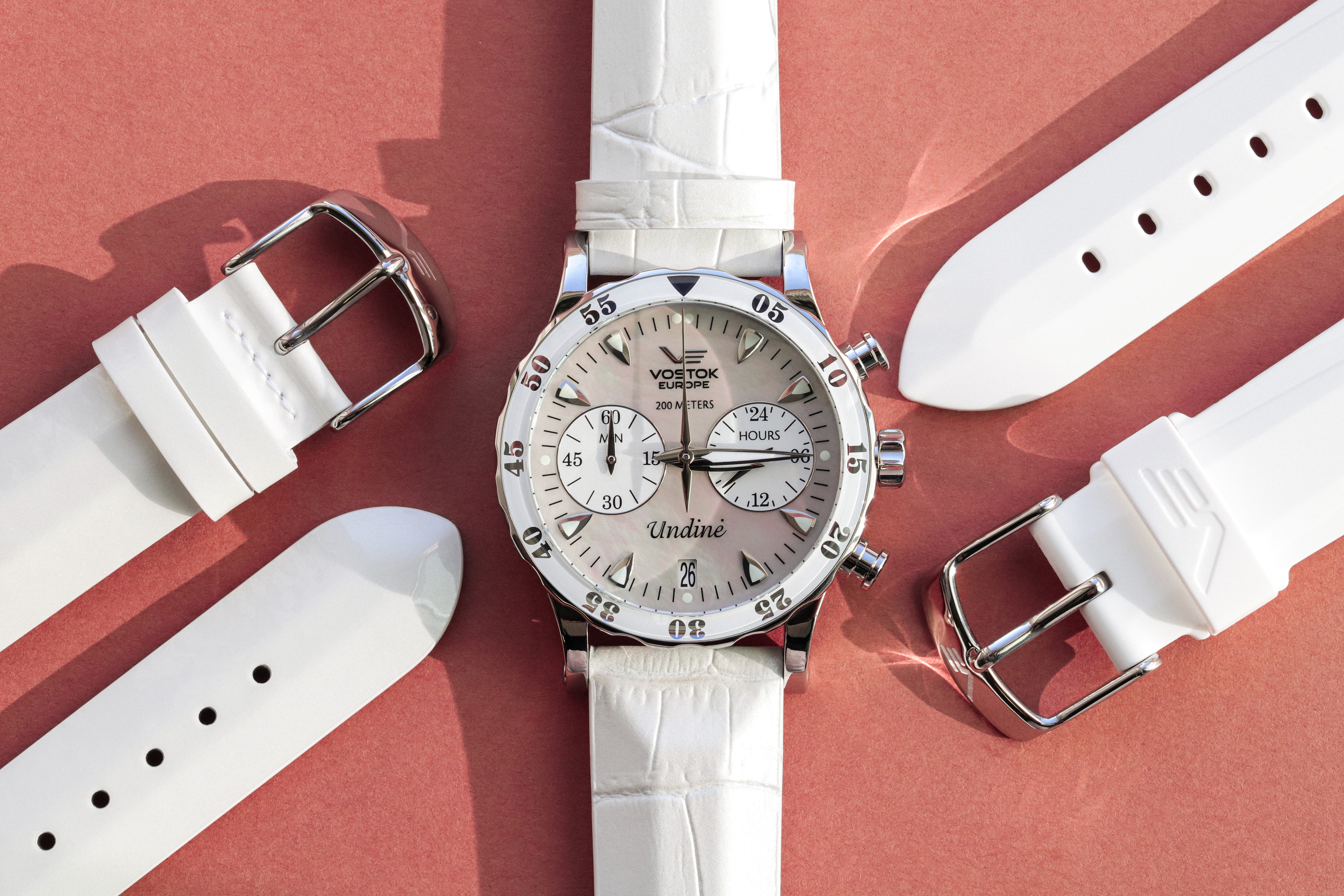 Vostok Europe VK64-515A671 Undine Chrono zegarek sportowy Undine