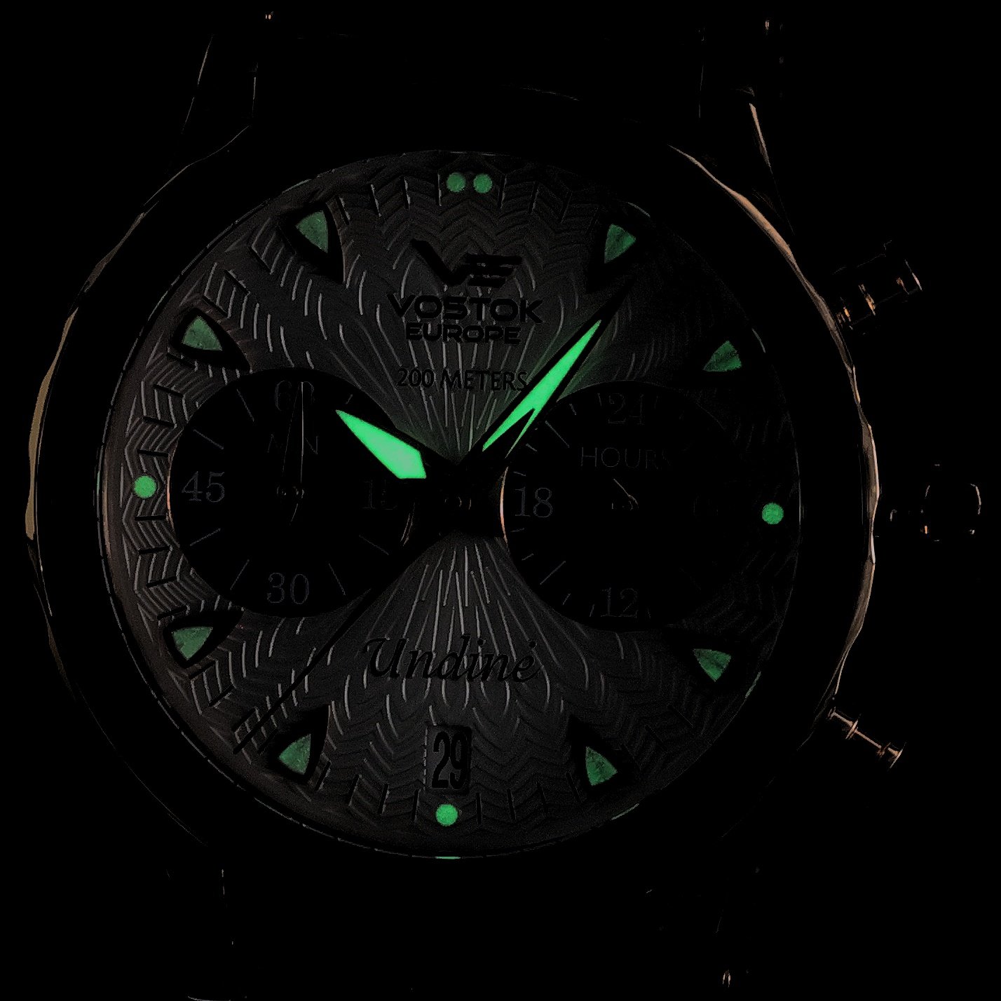 Vostok Europe VK64-515B527B zegarek damski sportowy Undine bransoleta