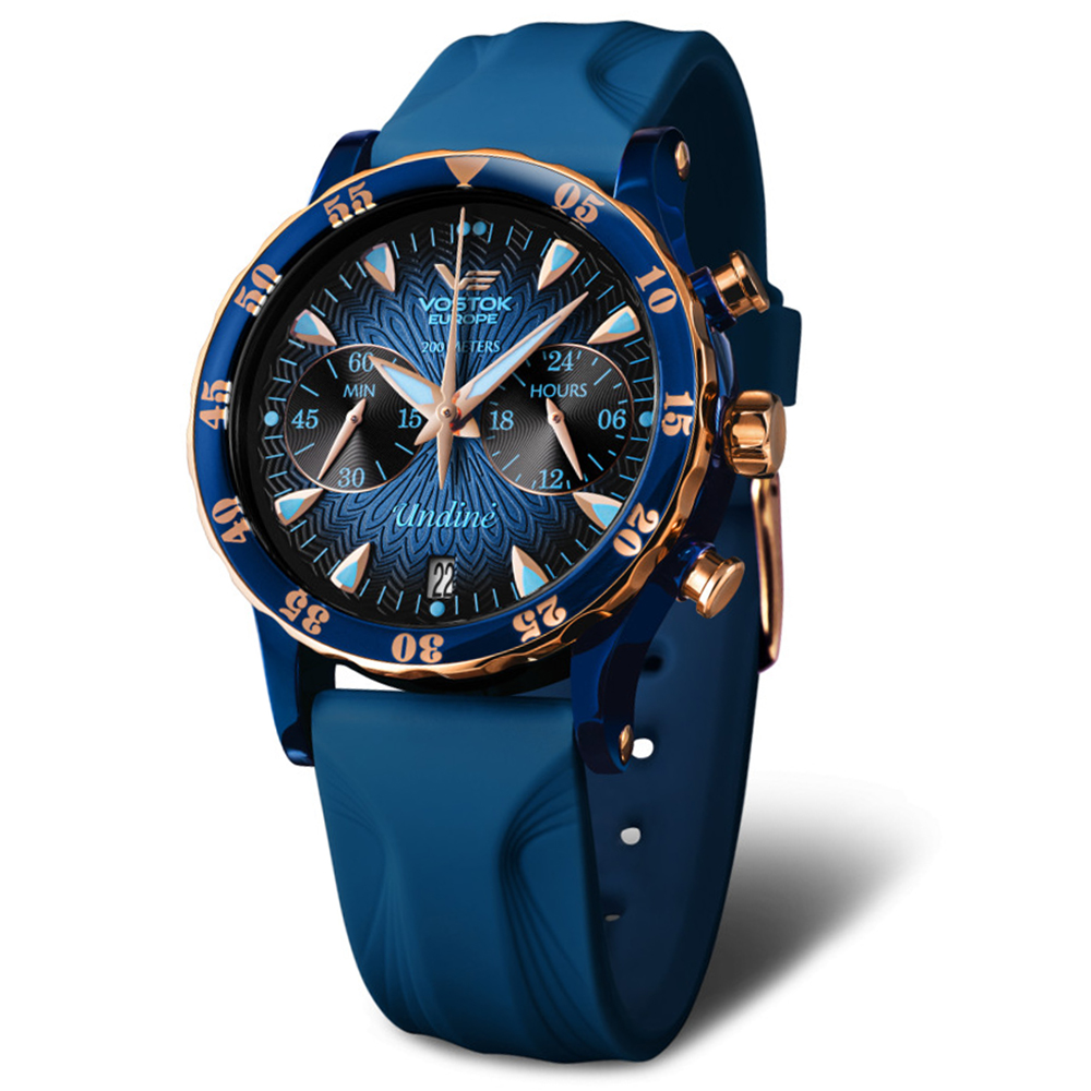 Vostok Europe VK64-515E628B zegarek sportowy Undine