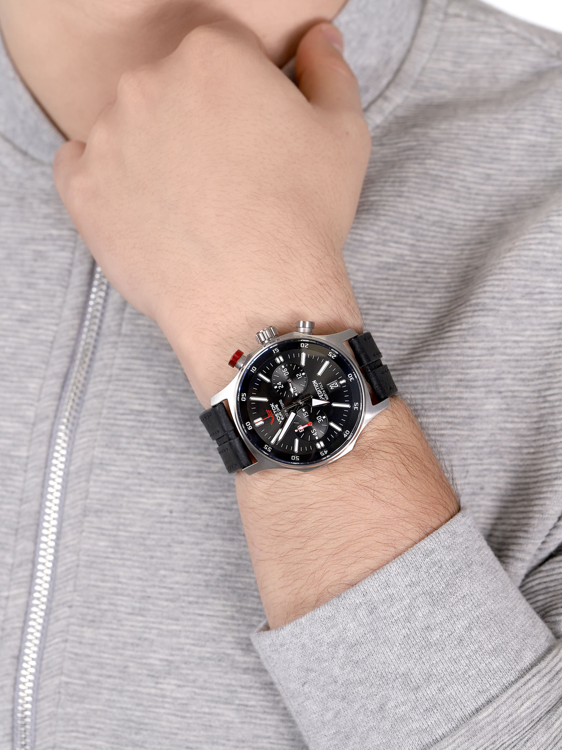 Vostok Europe VK64-592A559 Expedition Chrono zegarek klasyczny Expedition