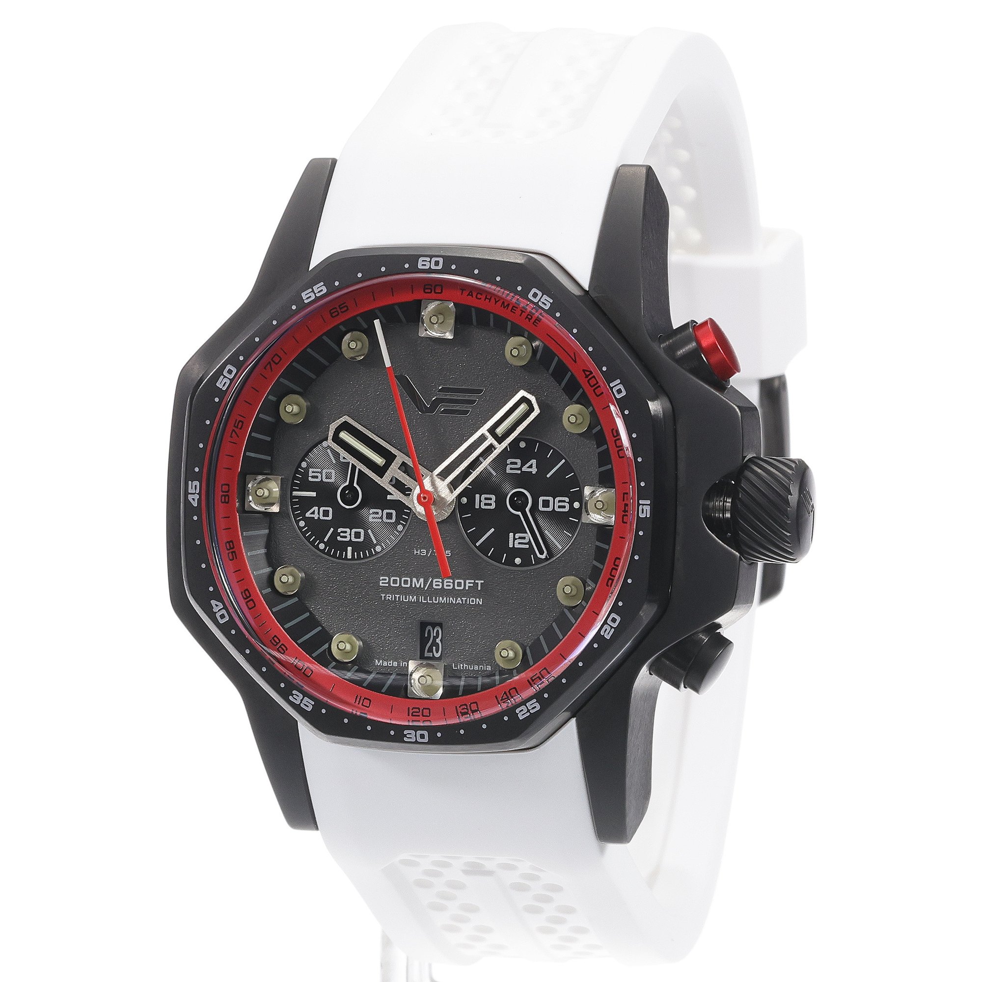 Vostok Europe VK64-640C699SW zegarek męski sportowy Atomic Age pasek - miniatura 2