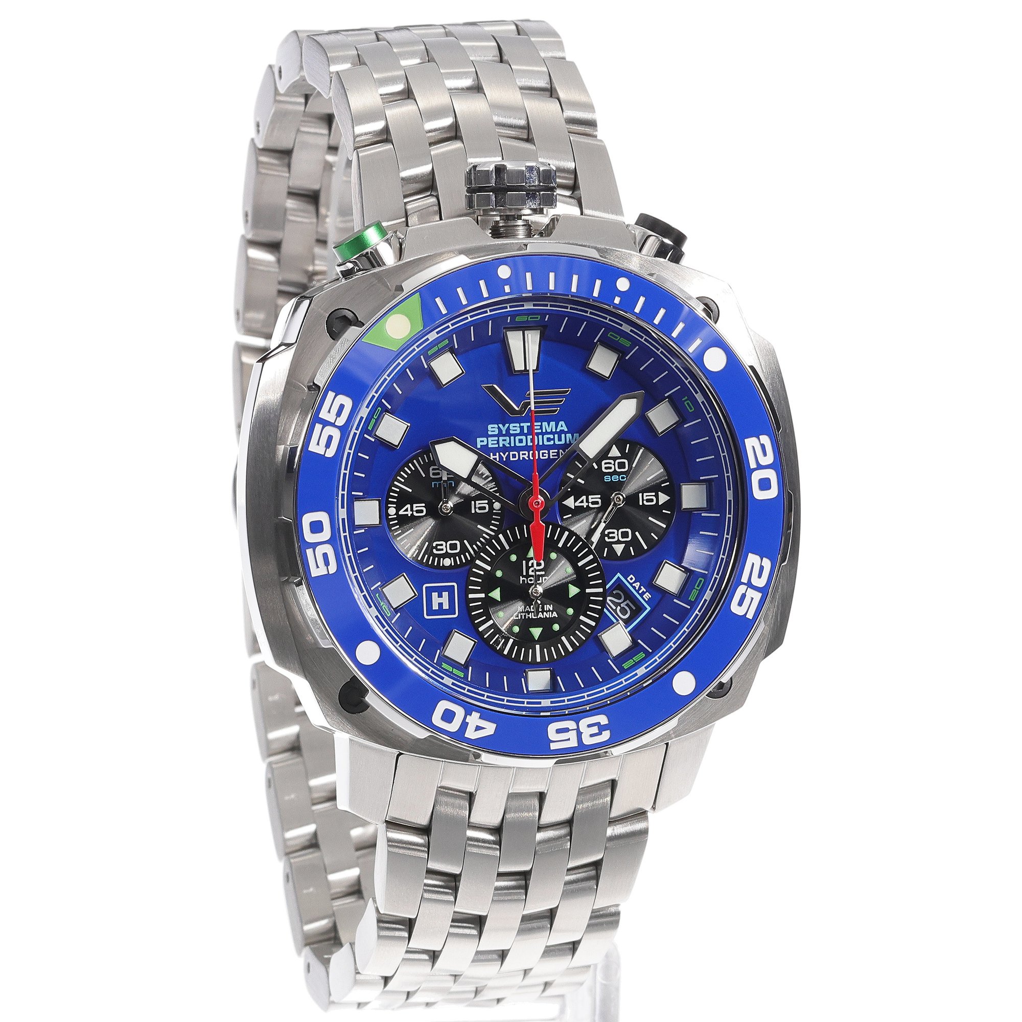 Vostok Europe VK67-650A720B Systema Periodicum Hydrogen zegarek typudiver Systema Periodicum - miniatura 3