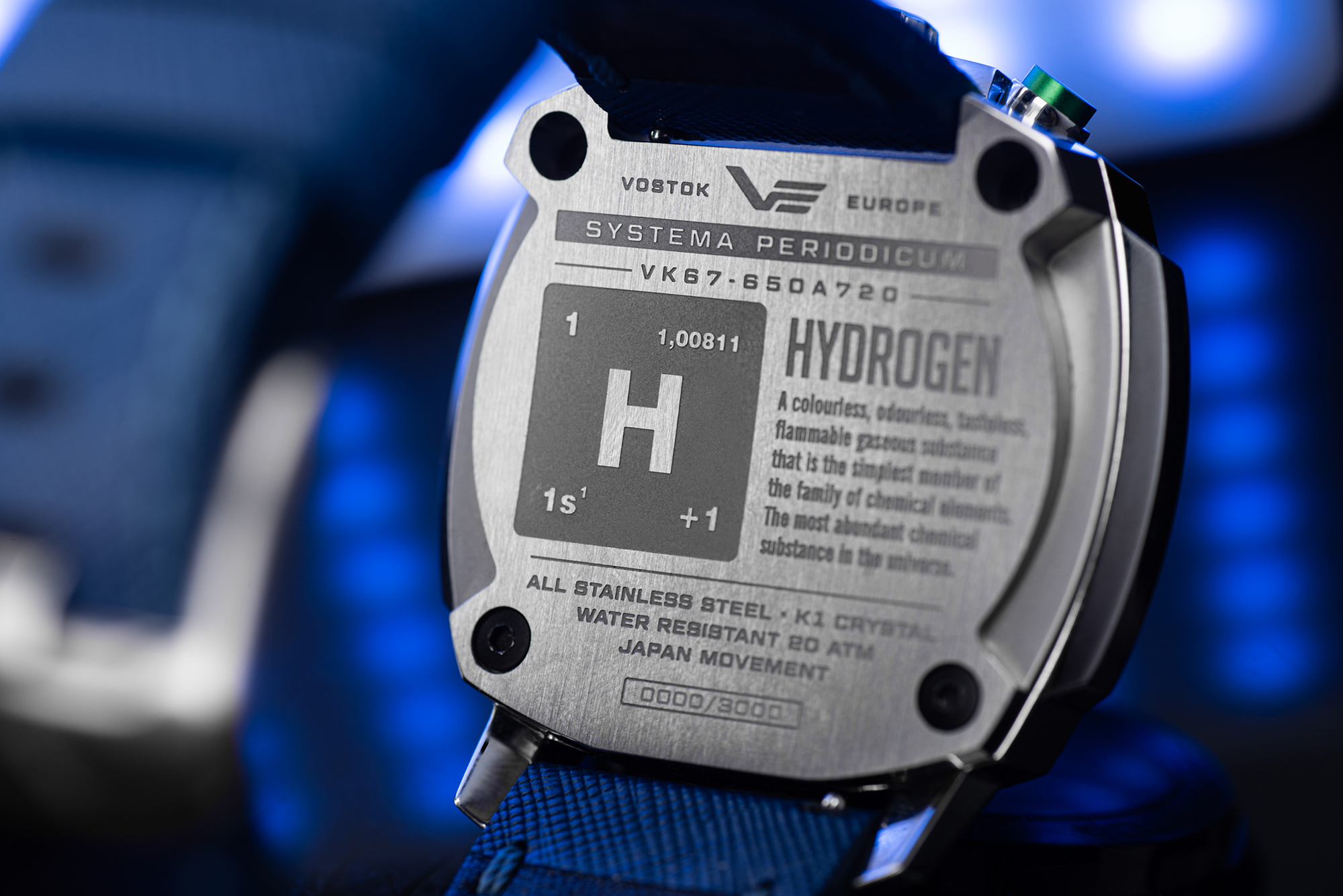 Vostok Europe VK67-650A720SW zegarek Systema Periodicum - miniatura 9