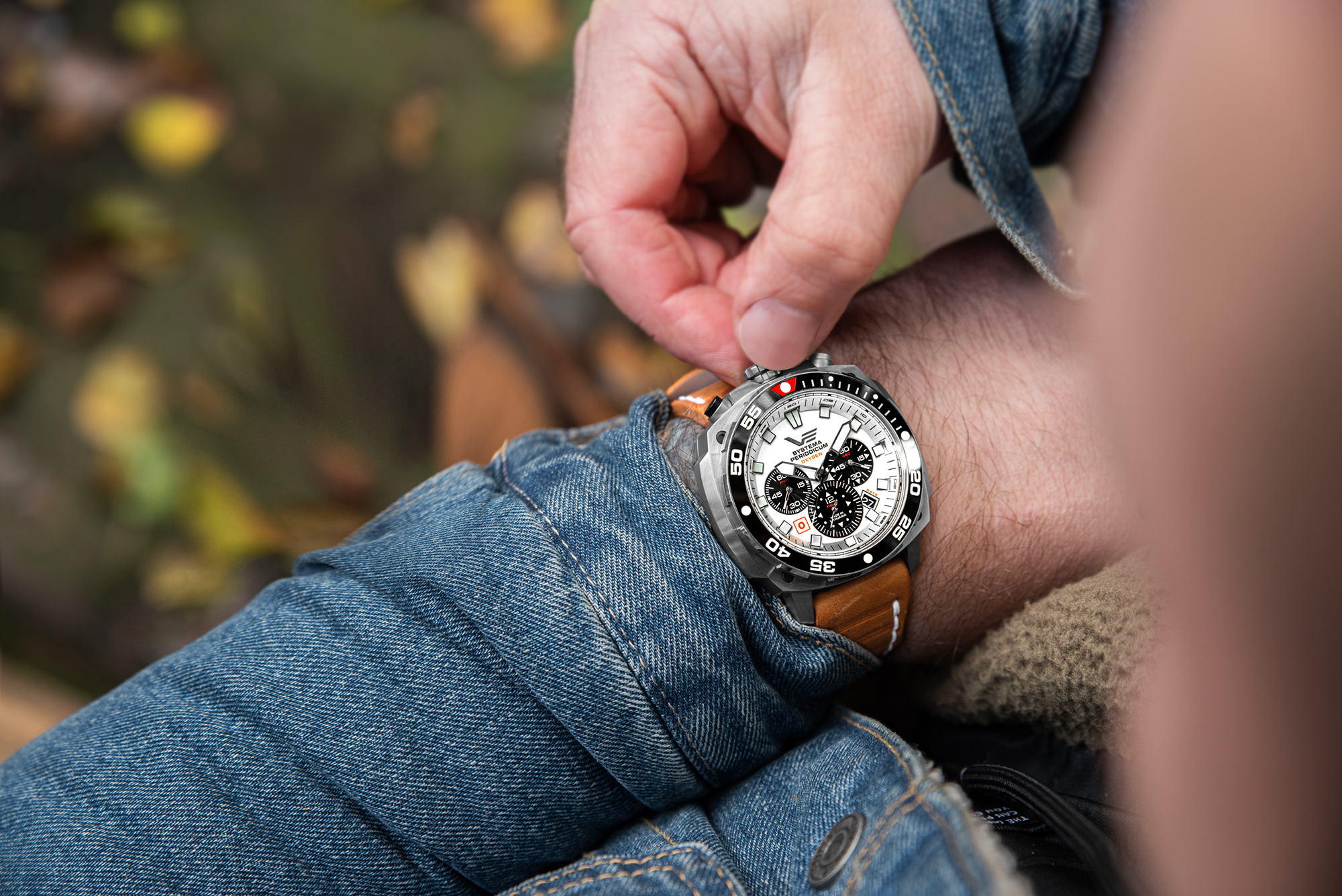 Vostok Europe VK67-650A722S zegarek Systema Periodicum - miniatura 10