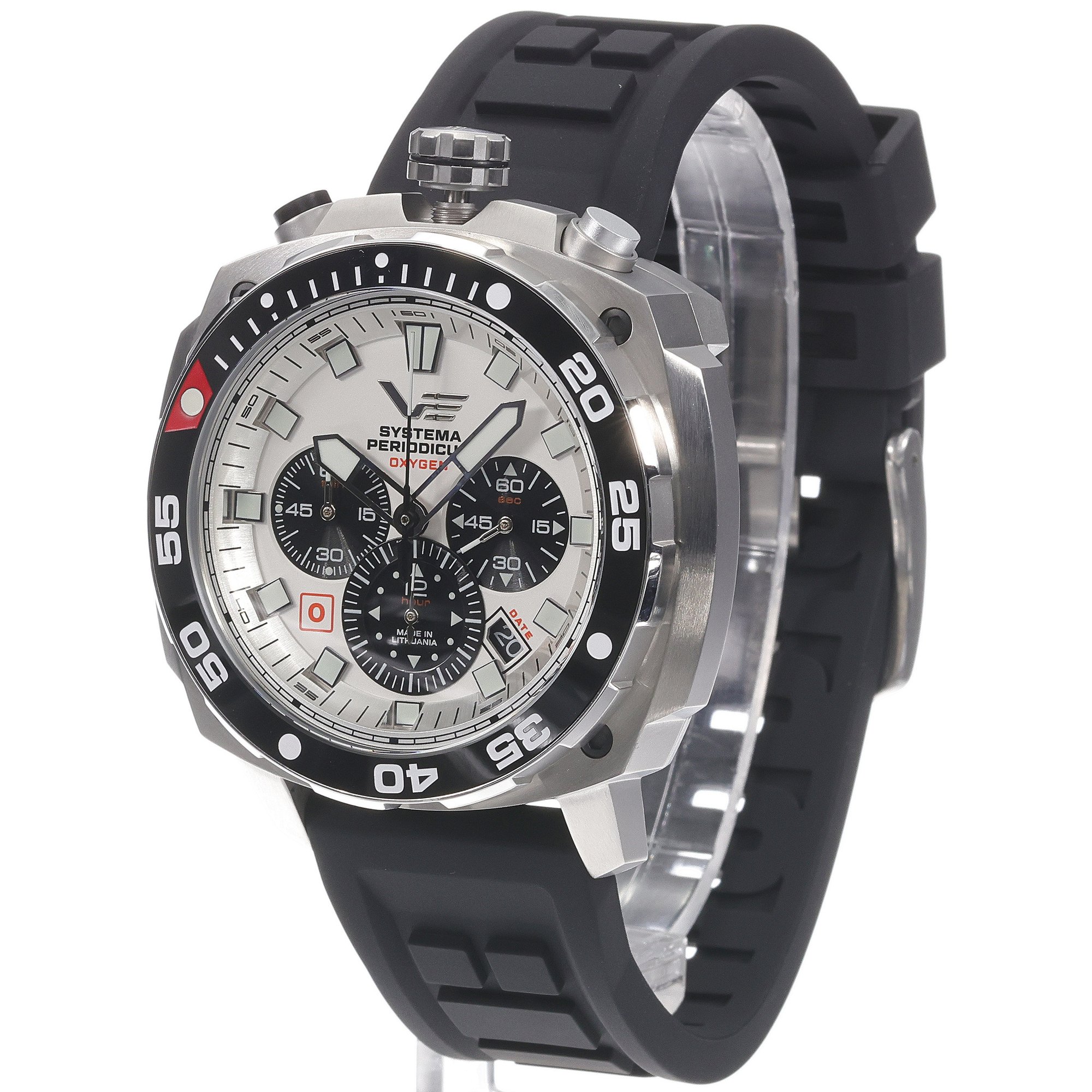 Vostok Europe VK67-650A722SB Systema Periodicum Oxygen zegarek typudiver Systema Periodicum