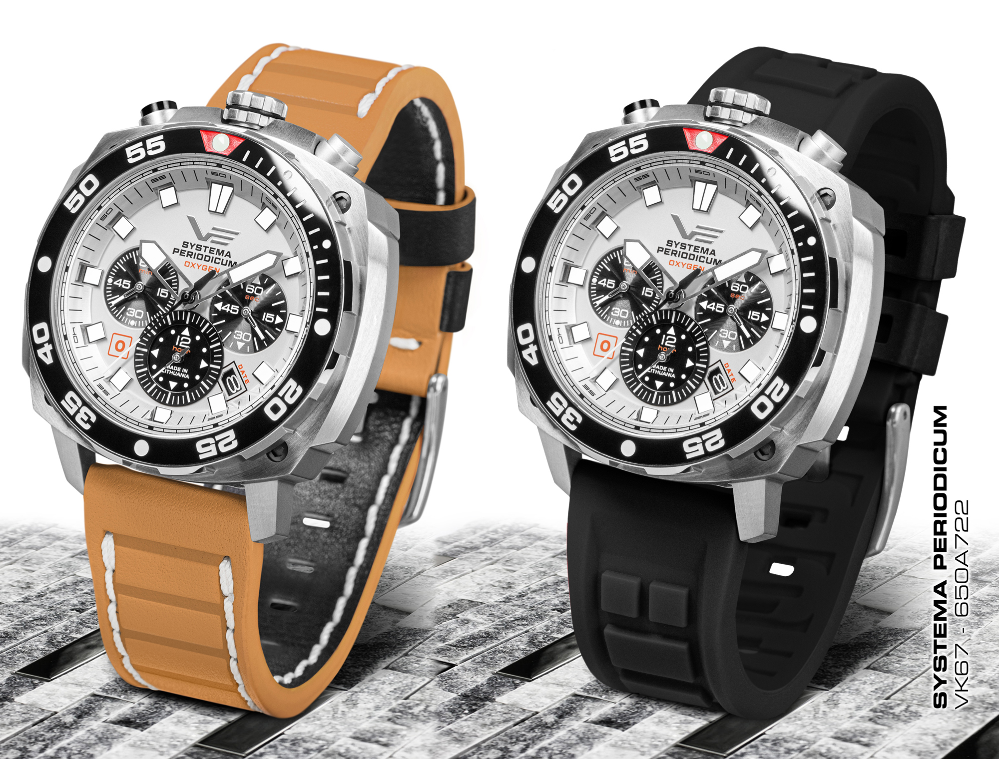 Vostok Europe VK67-650A722SB zegarek Systema Periodicum