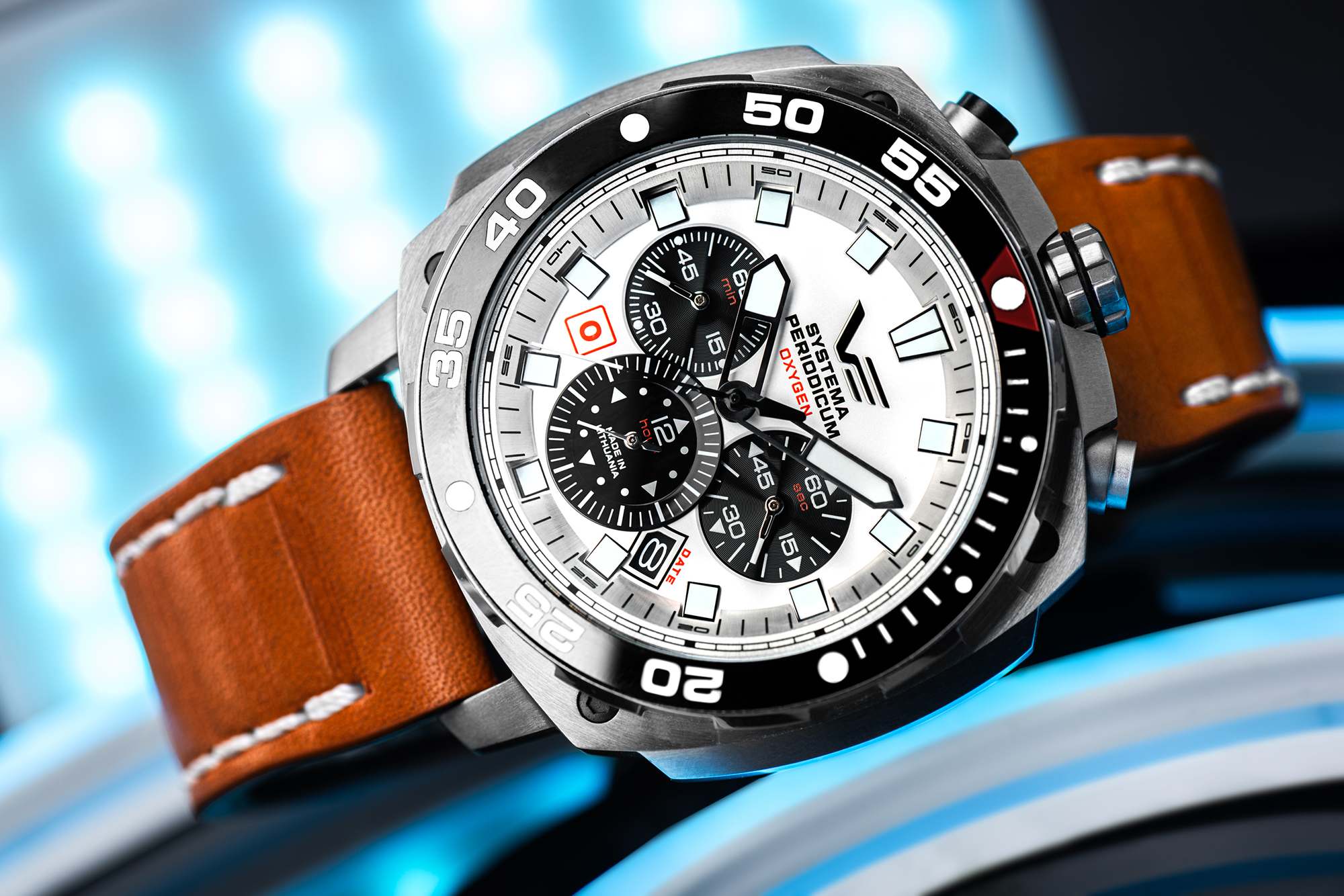 Vostok Europe VK67-650A722SW zegarek Systema Periodicum - miniatura 6