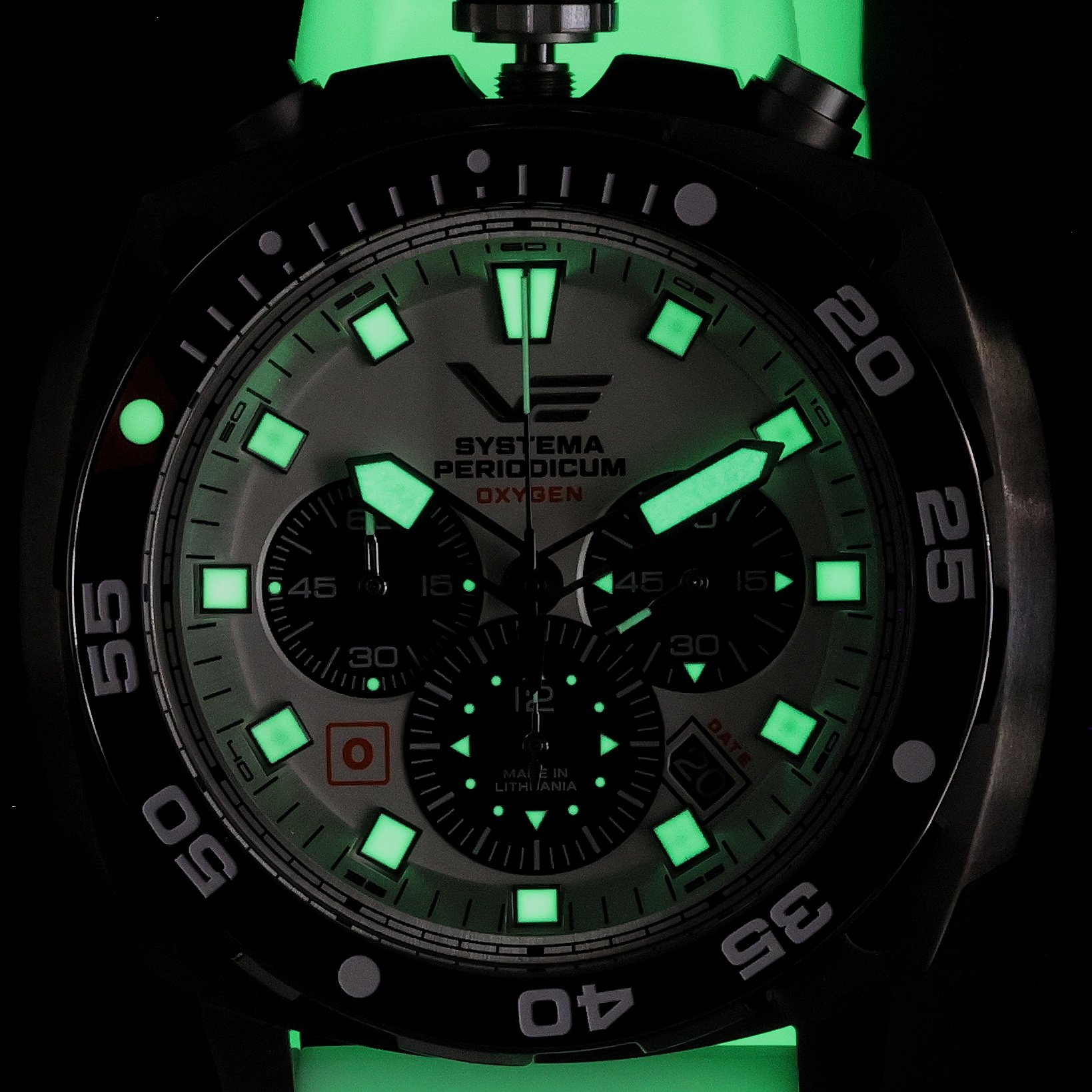 Vostok Europe VK67-650A722SWL zegarek europejskie Systema Periodicum - miniatura 5