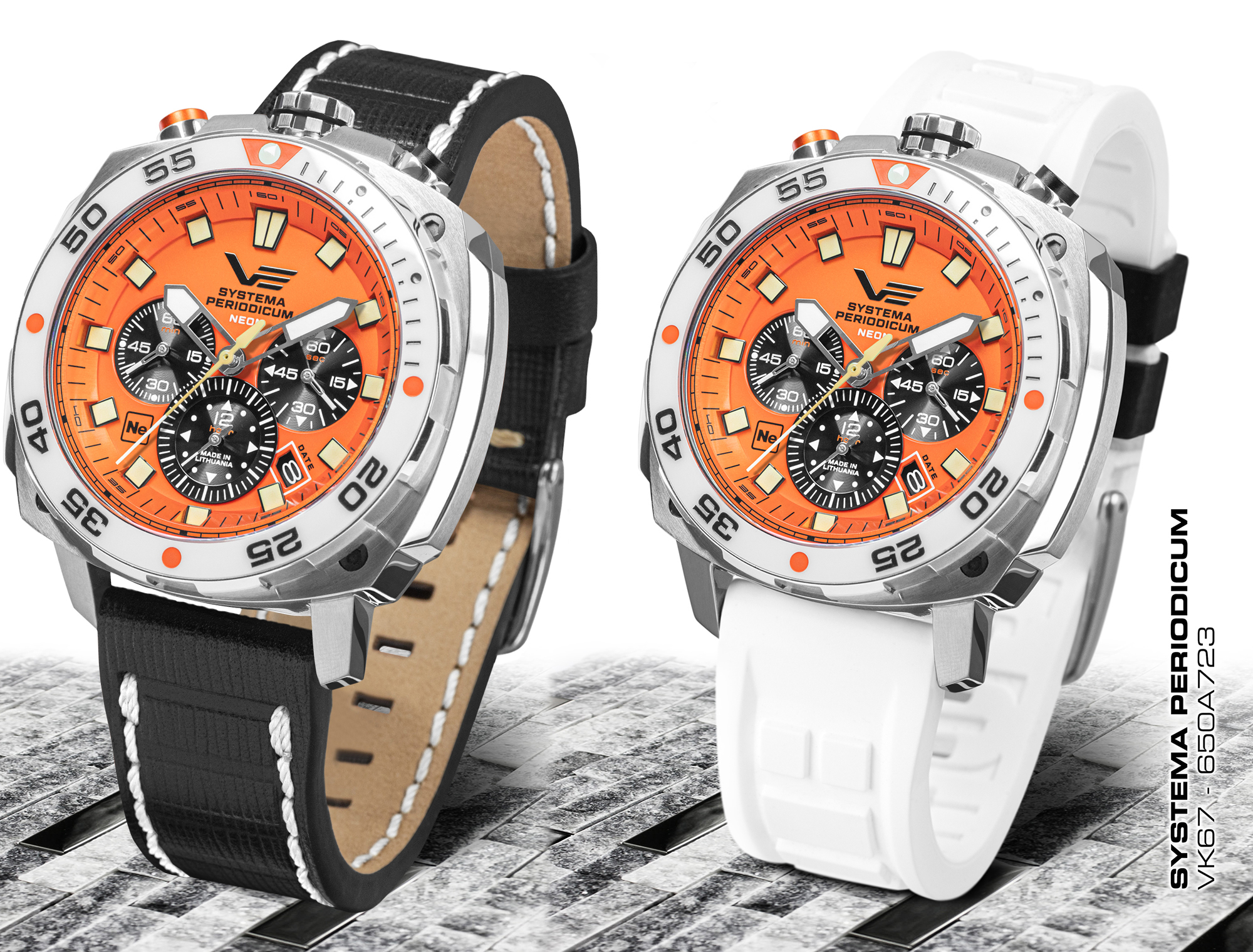 Vostok Europe VK67-650A723LB zegarek Systema Periodicum - miniatura 6