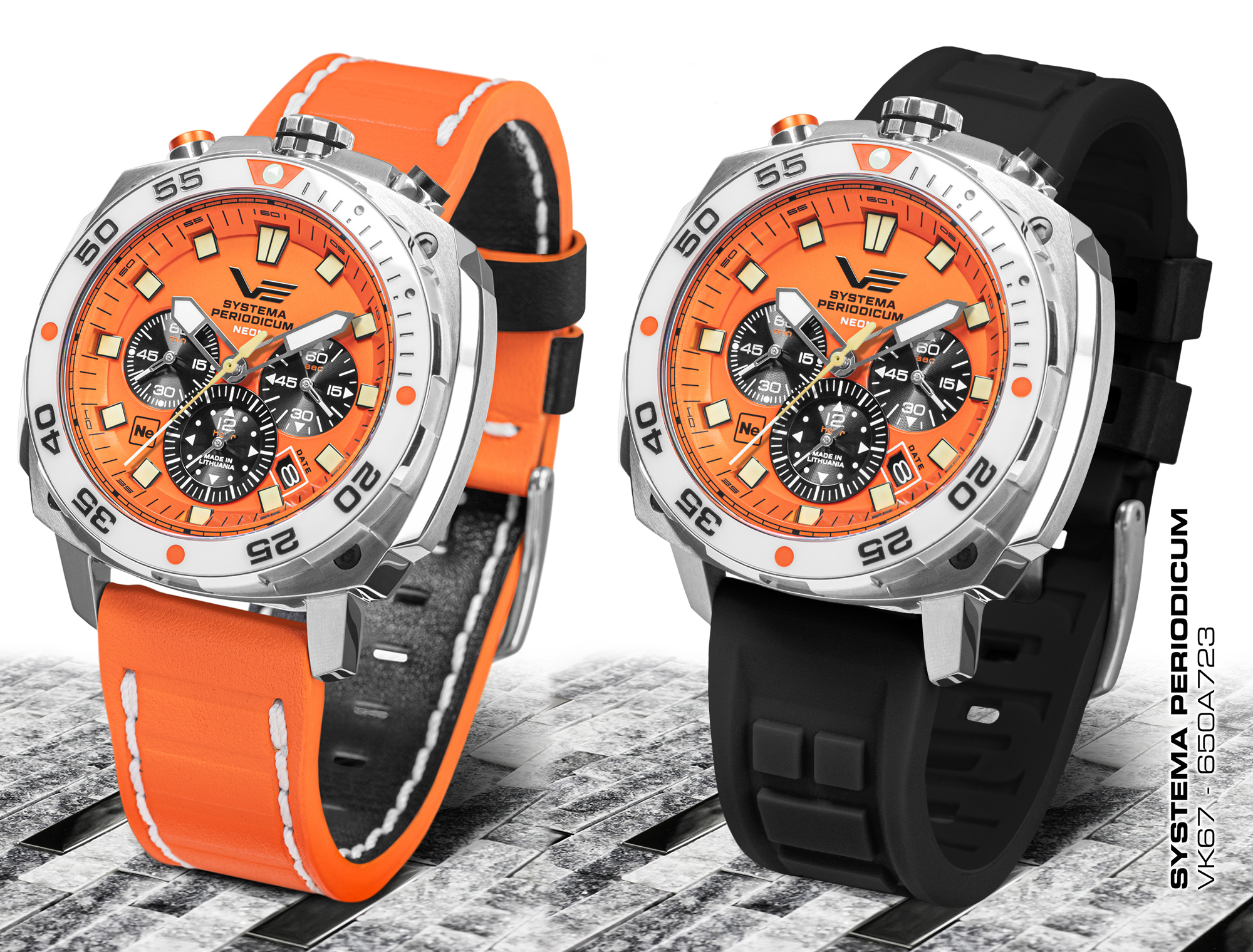 Vostok Europe VK67-650A723SB zegarek Systema Periodicum - miniatura 6