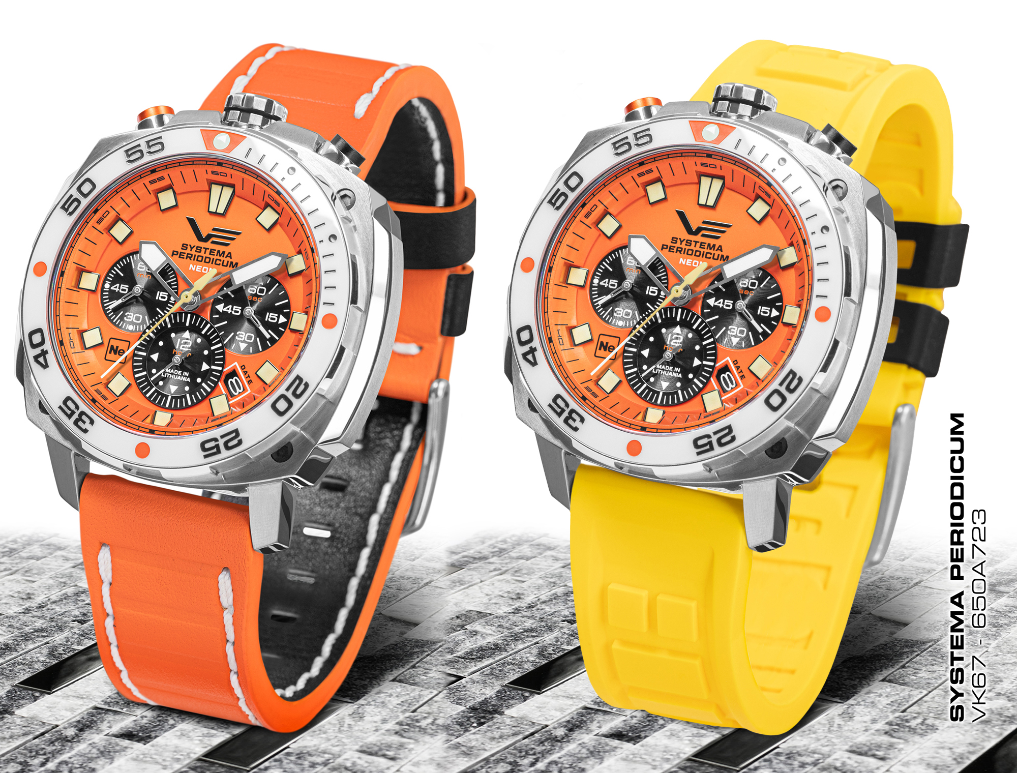 Vostok Europe VK67-650A723SY zegarek Systema Periodicum - miniatura 6