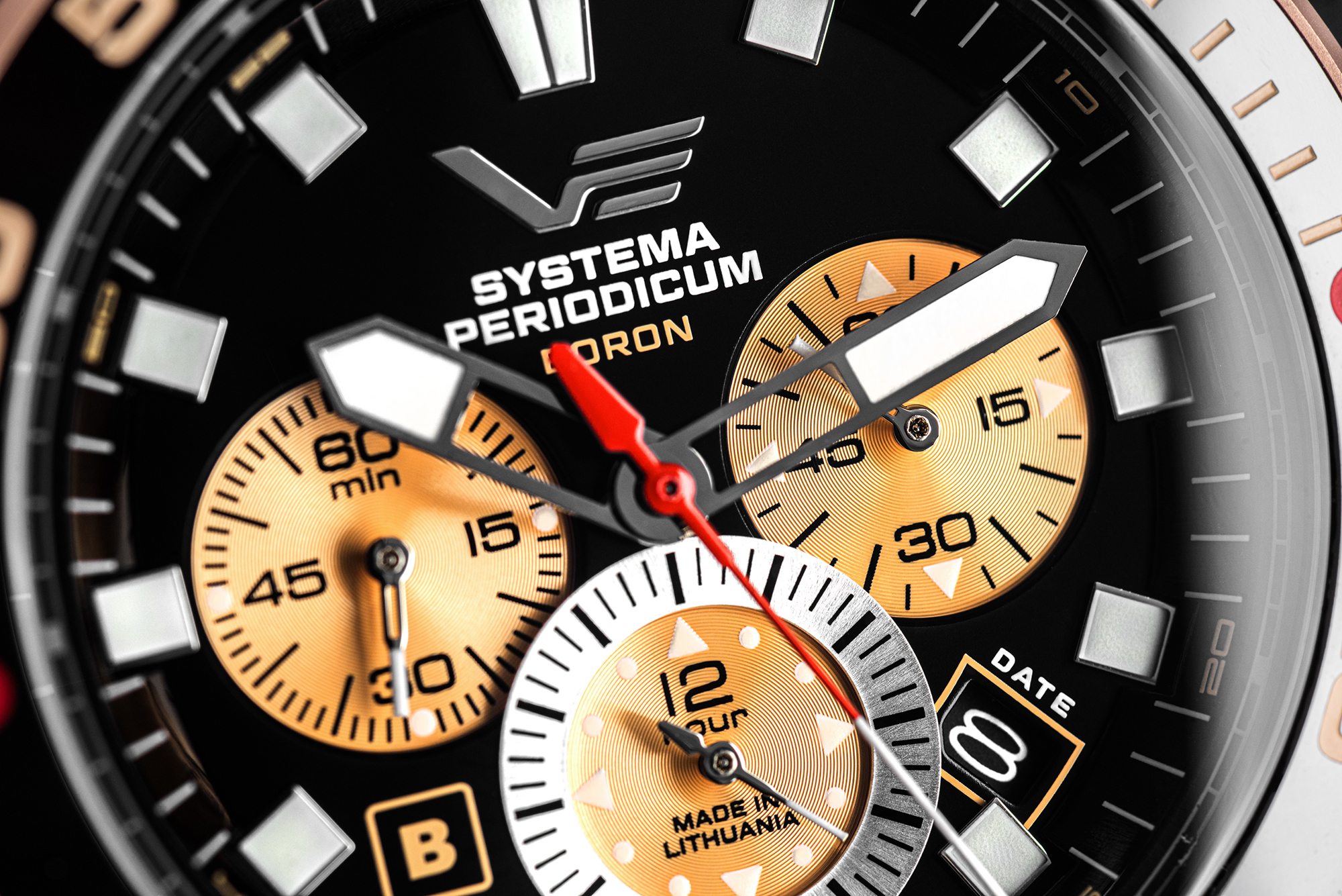 Vostok Europe VK67-650E721S zegarek Systema Periodicum