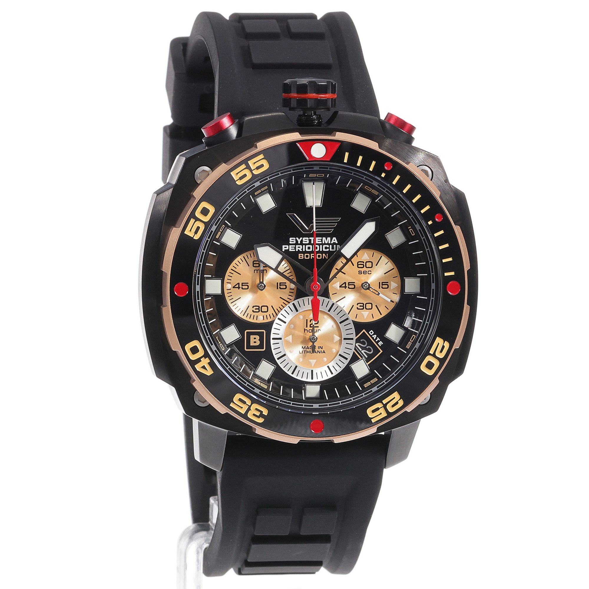 Vostok Europe VK67-650E721SB zegarek europejskie Systema Periodicum - miniatura 3