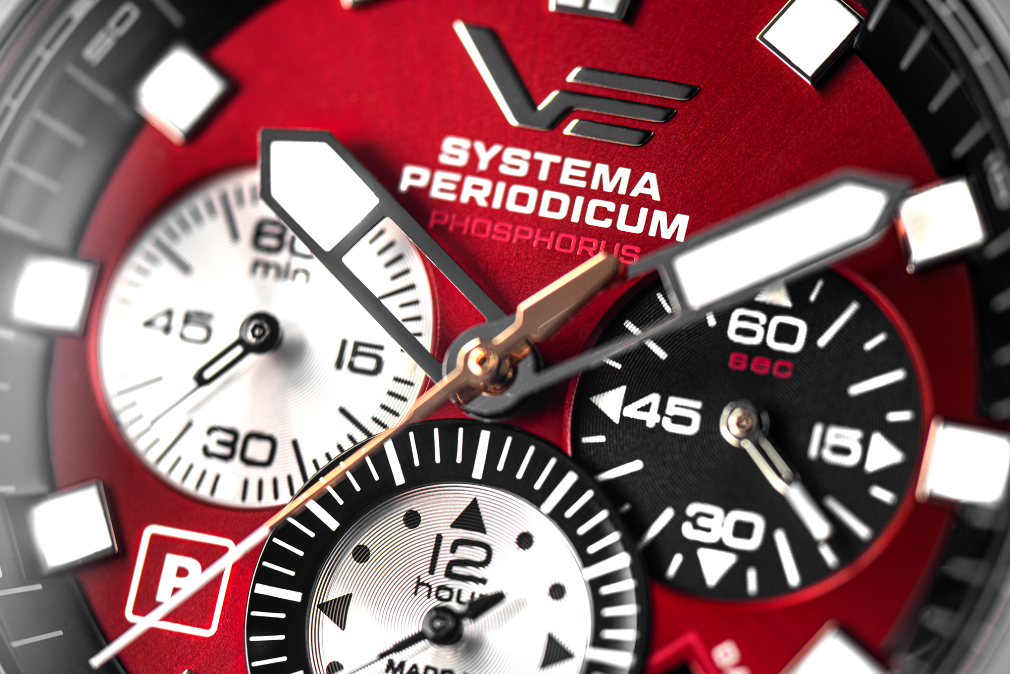Vostok Europe VK67-650E724S zegarek Systema Periodicum