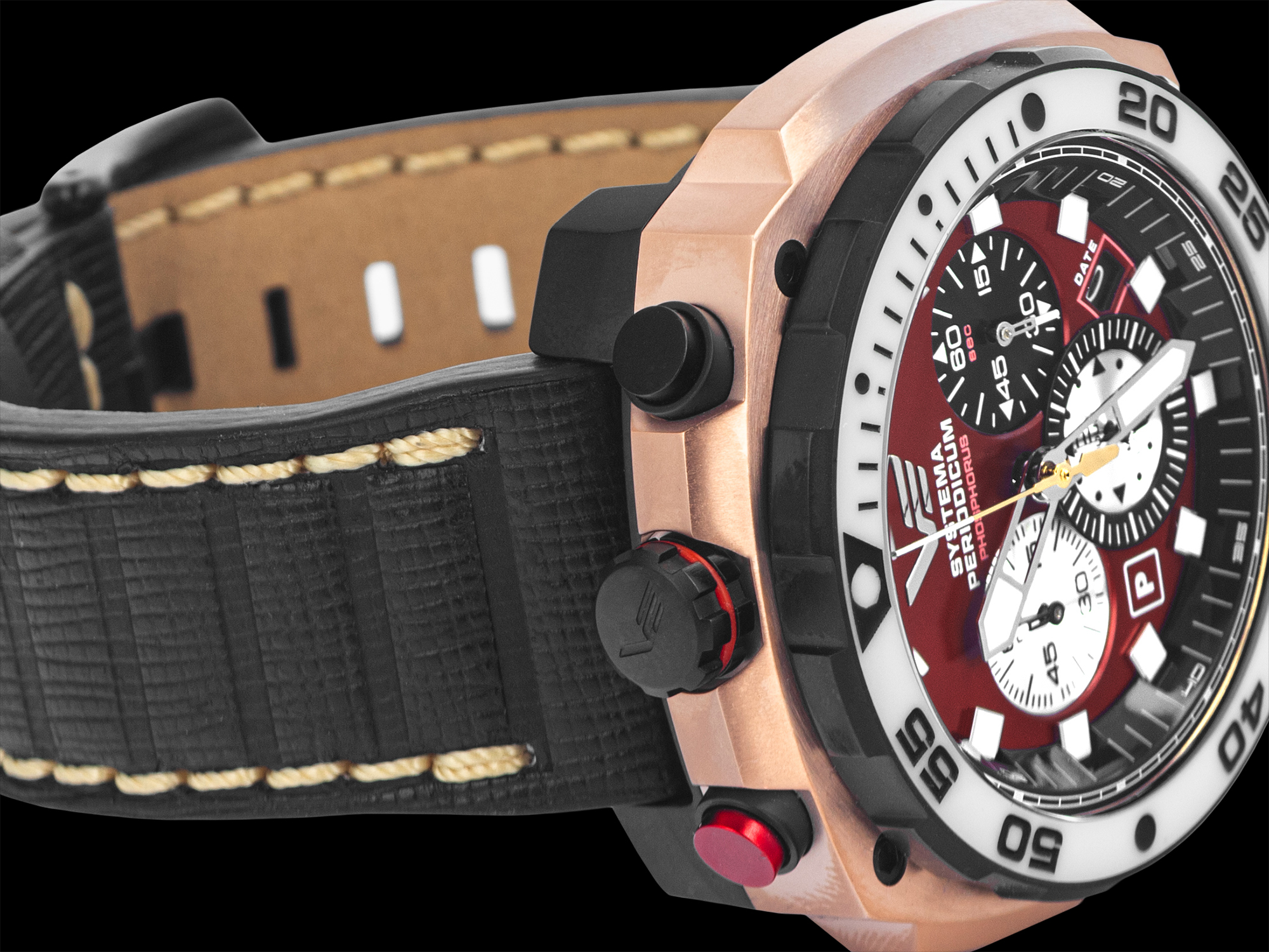 Vostok Europe VK67-650E724S zegarek Systema Periodicum