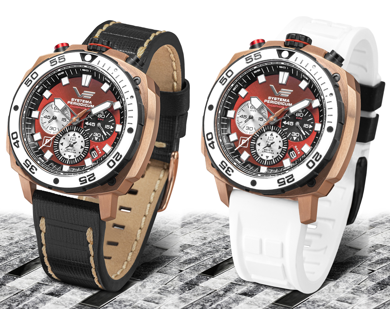 Vostok Europe VK67-650E724SW zegarek Systema Periodicum - miniatura 6