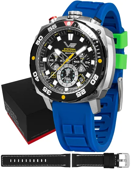 Vostok Europe VK67-650E725SBL Systema Periodicum - zdjęcie 1