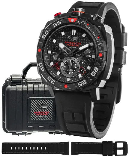 Vostok Europe VK67-650J740S Systema Periodicum Systema Periodicum Benediktas Vanagas Dakar Edition - zdjęcie 1