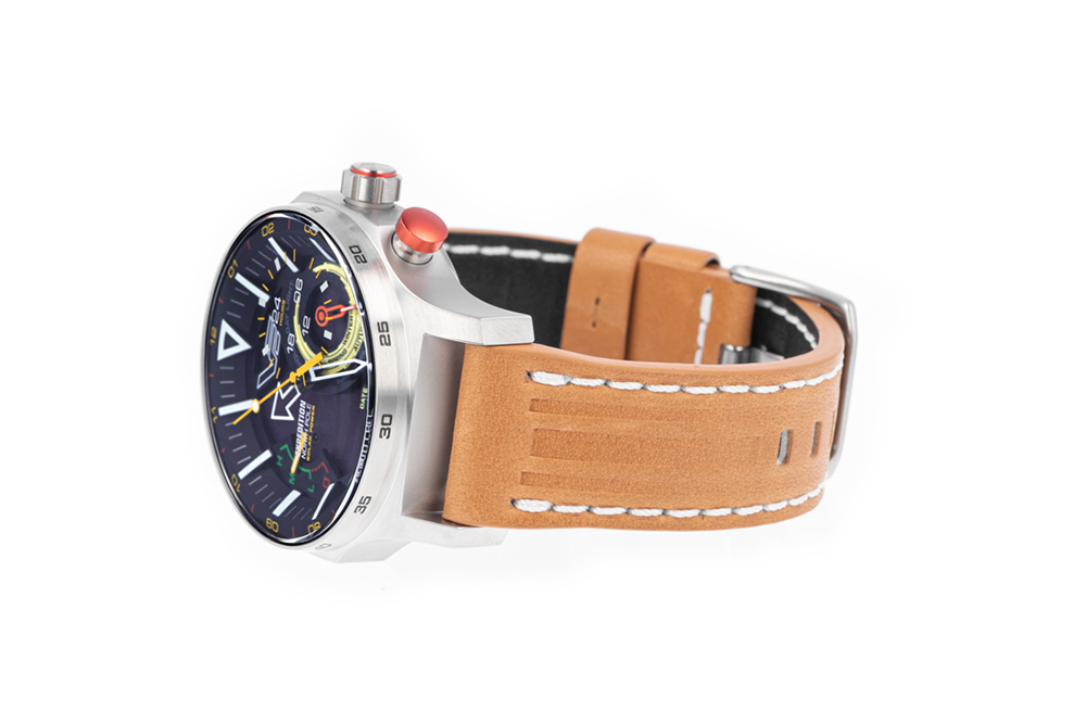 Vostok Europe VS57-595A735 Expedition Expedition Nort Pole 1 Polar Legend Solar 47mm zegarek męski typudiver mineralne utwardzane