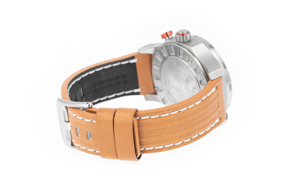 Vostok Europe VS57-595A735 zegarek srebrny typudiver Expedition pasek