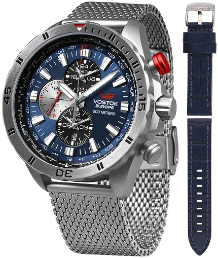 Vostok Europe YM26-320A652B Almaz Almaz Dual Time - zdjęcie 1